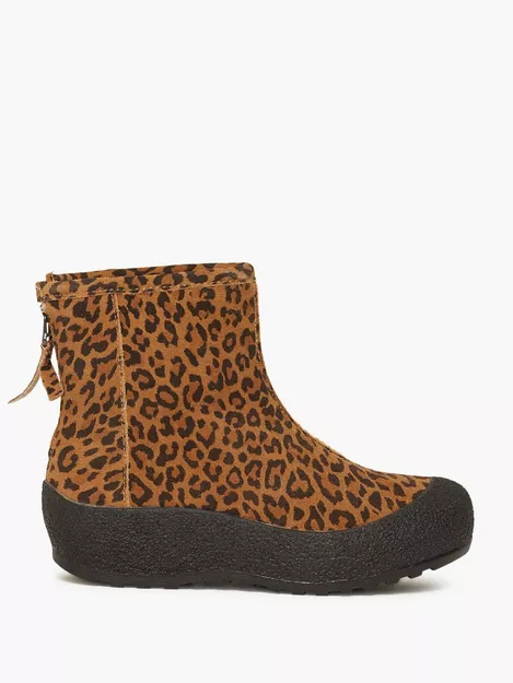 Køb Duffy Leather Warm Boots Leopard Nelly.com