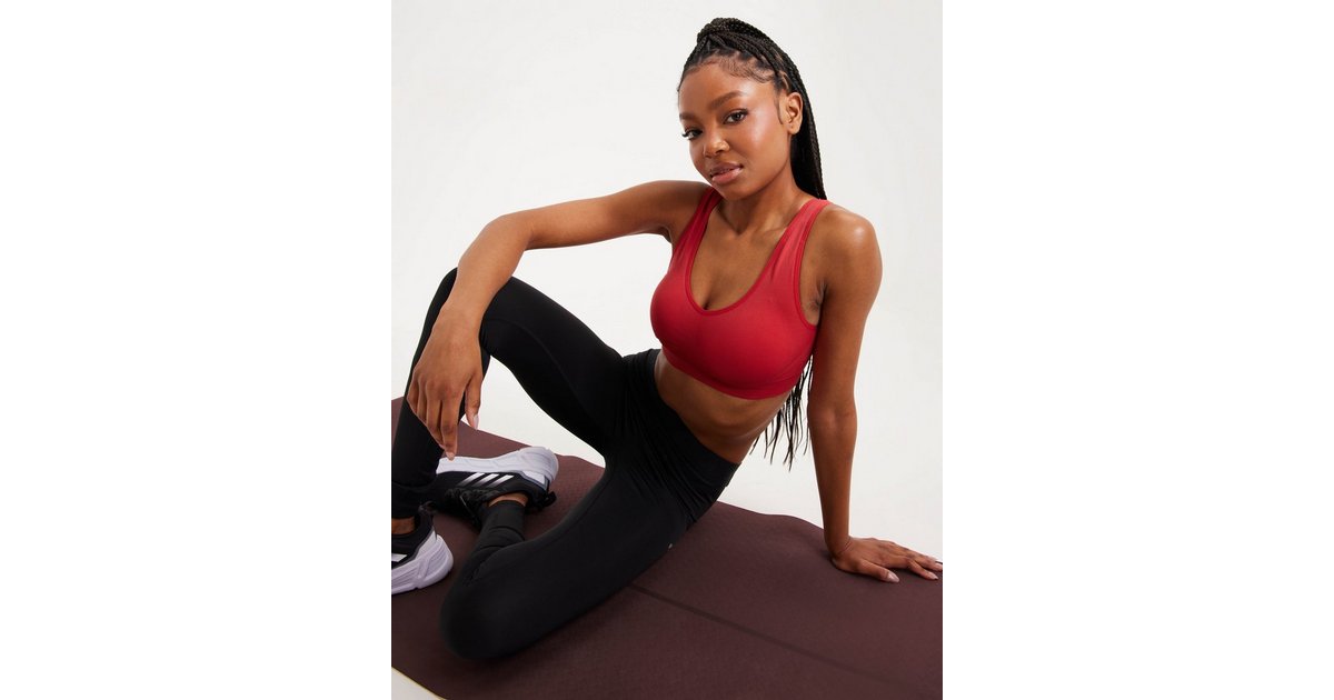 Buy Only Play ONPLEA SEAM SPORTS BRA NOOS - Bittersweet