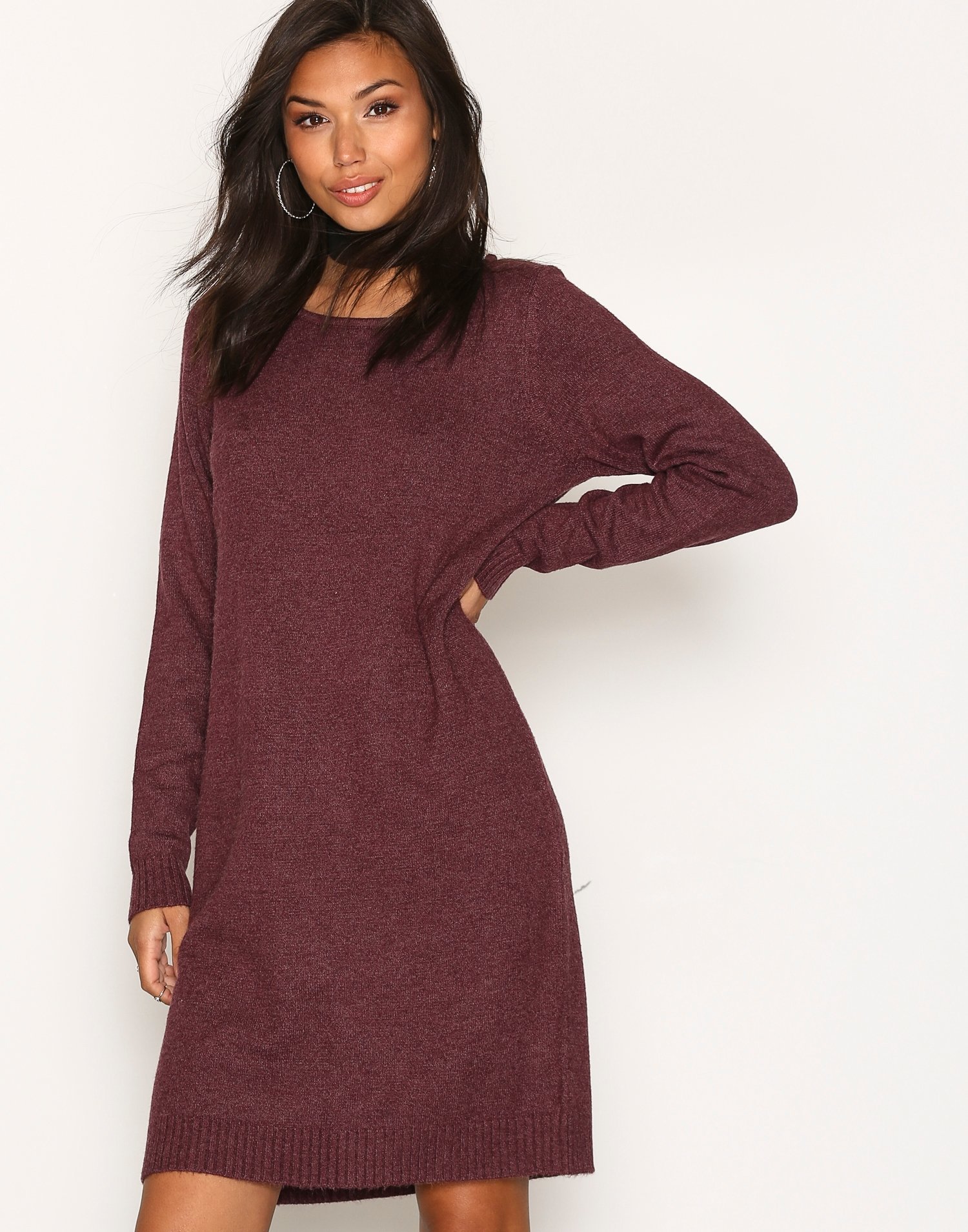 VIRIL L/S KNIT DRESS - NOOS