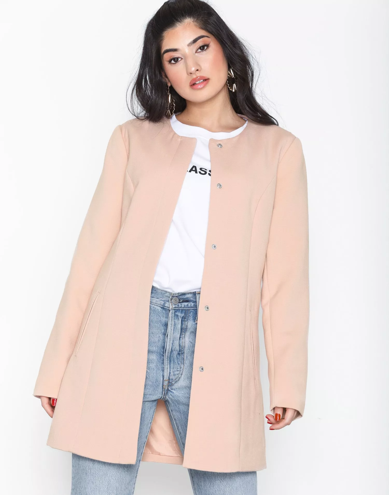 Daarbij cliënt gevechten Buy JdY JDYNEW BRIGHTON COAT OTW NOOS - Light Pink | Nelly.com