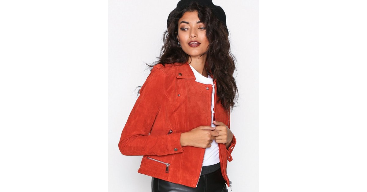 Vero moda vmroyce hot sale short suede jacket col