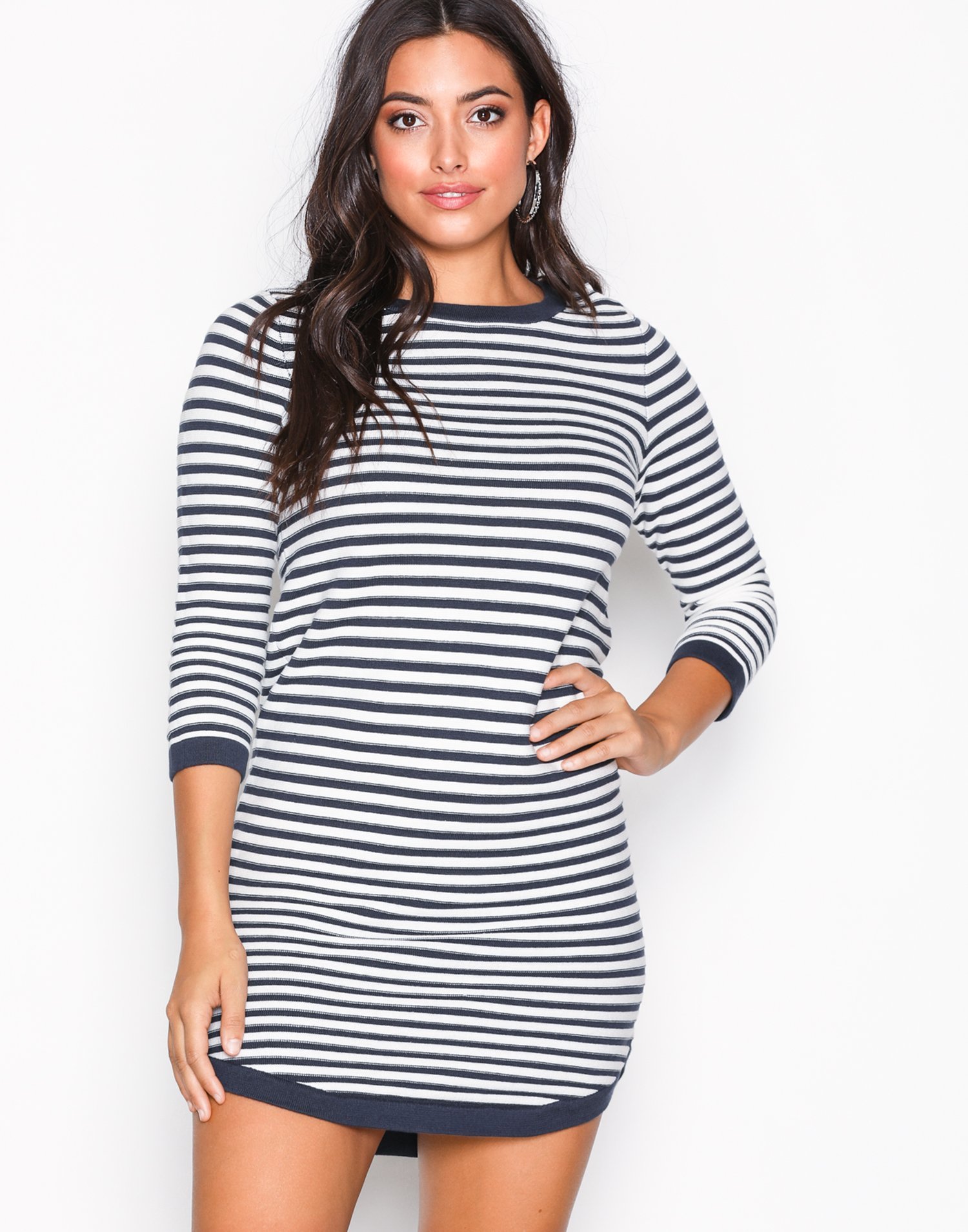 OBJMORGAN RIB 3/4 DRESS NOOS