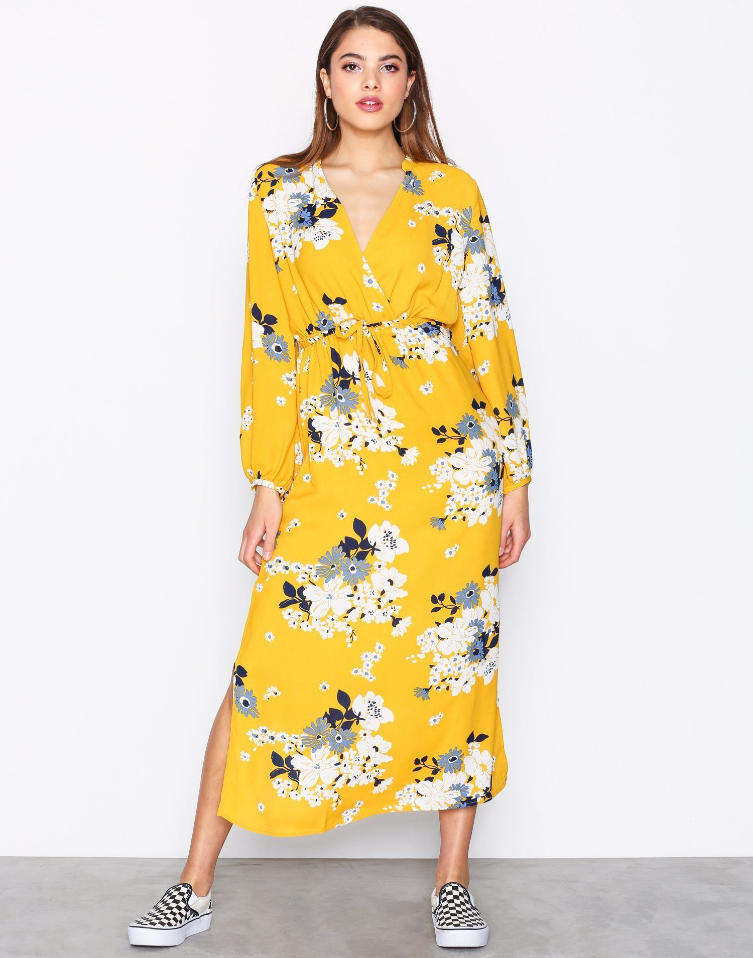 onlMIE L/S MAXI DRESS WVN