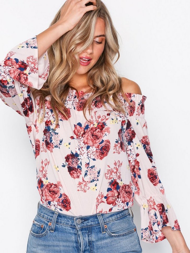 Festbluse VMANE OFF SHOULDER 7 8 TOP EXP festtop