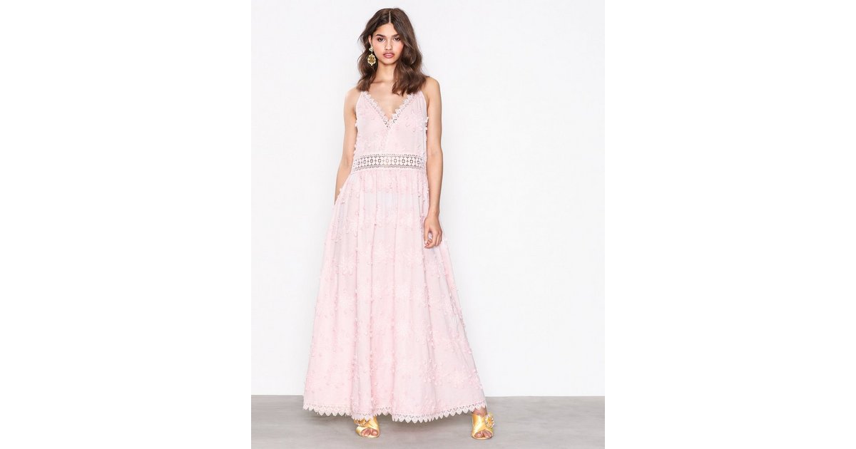 Buy By Malina Issa maxi dress Dusty Pink Nelly