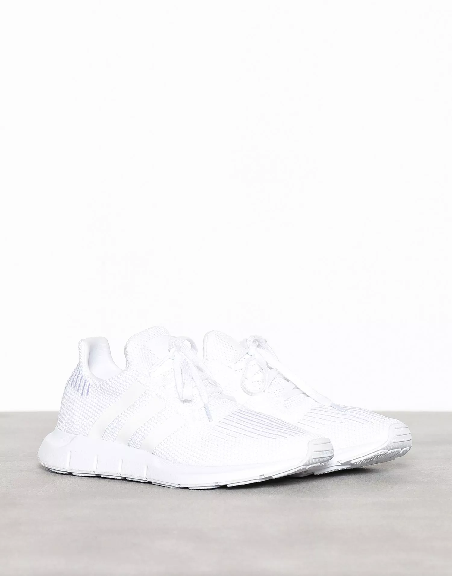 Adidas swift run store all white