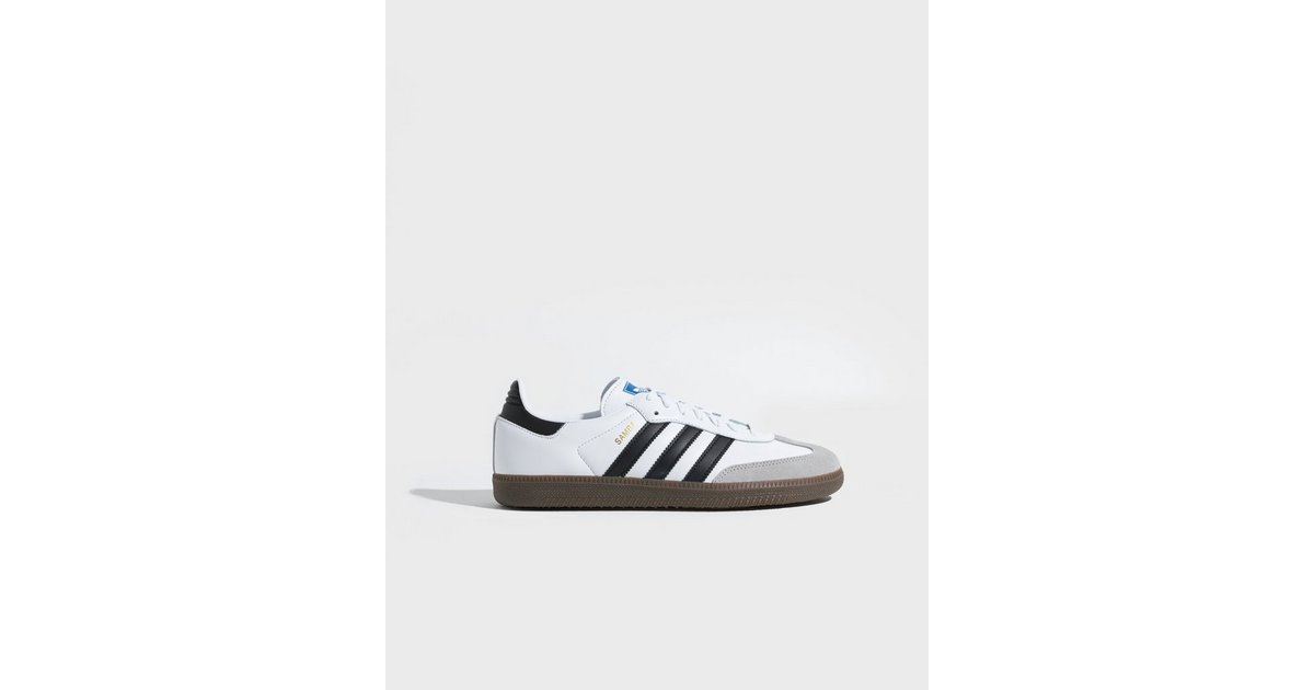 Adidas samba outlet white blue