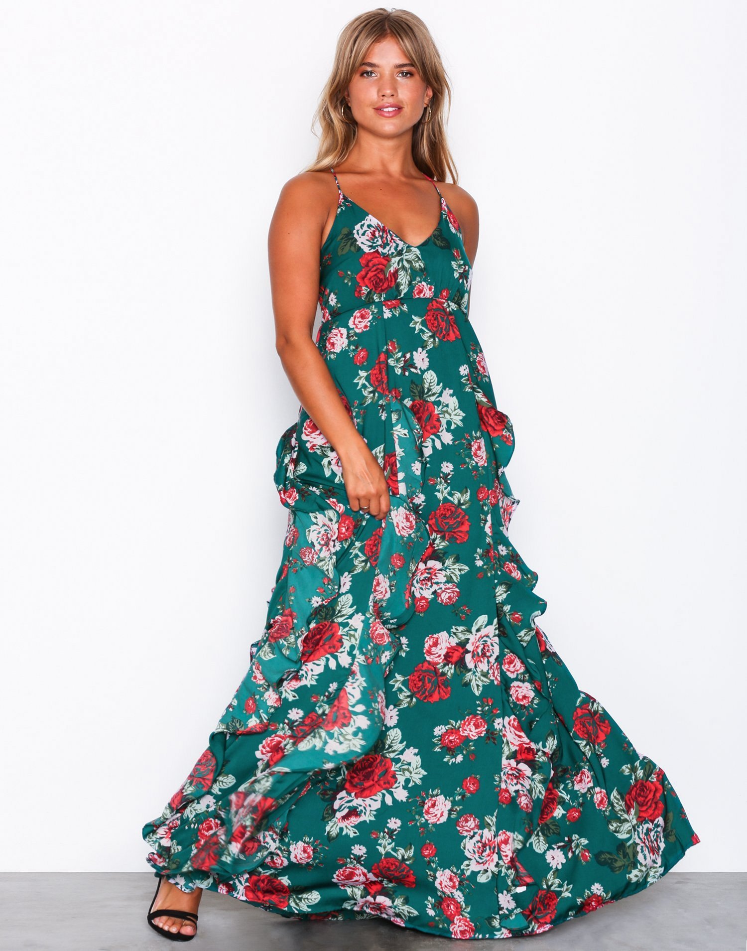 VISIBYLLE S/L MAXI DRESS