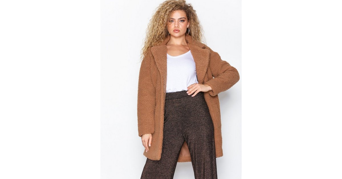 Onlaurelia oversized shearling coat sale