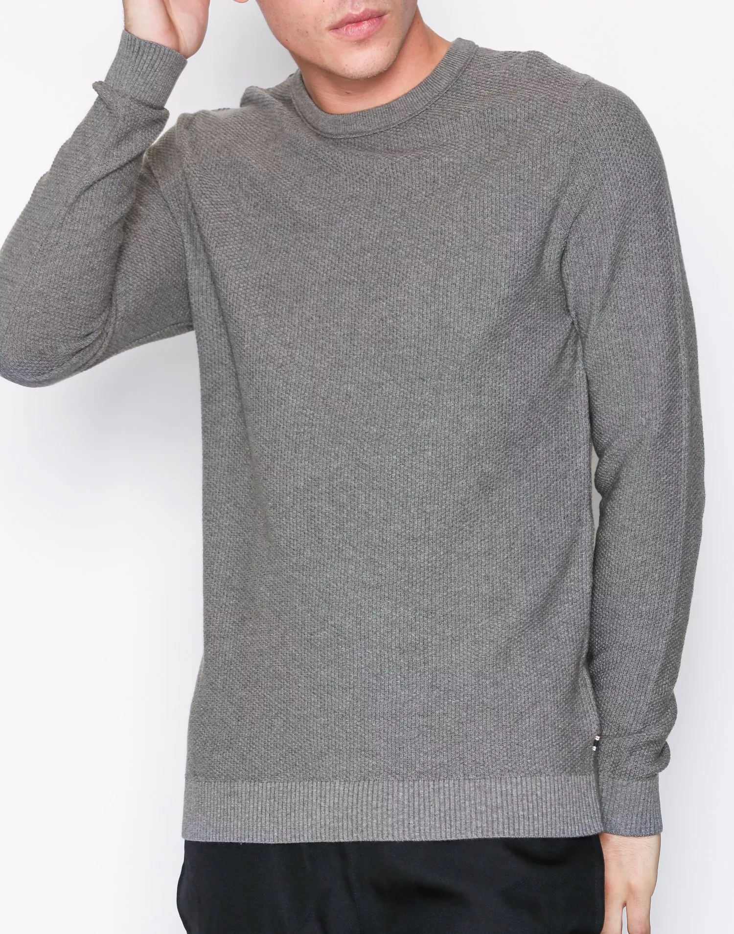 Jjestructure knit crew neck sale noos