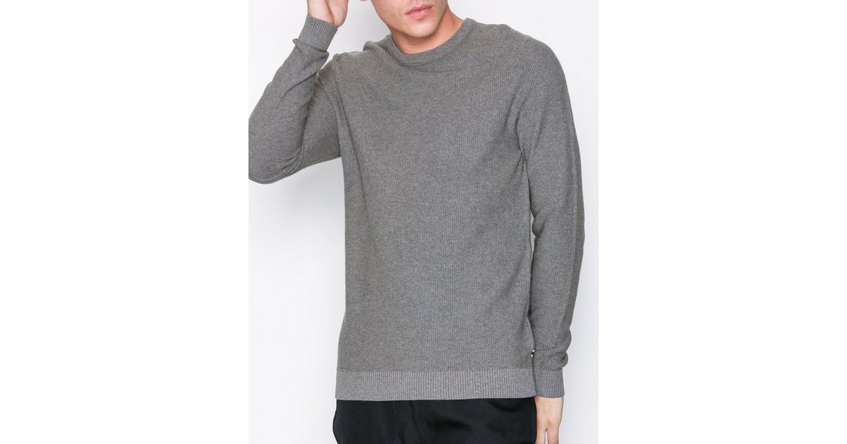 Jjestructure knit 2025 crew neck noos