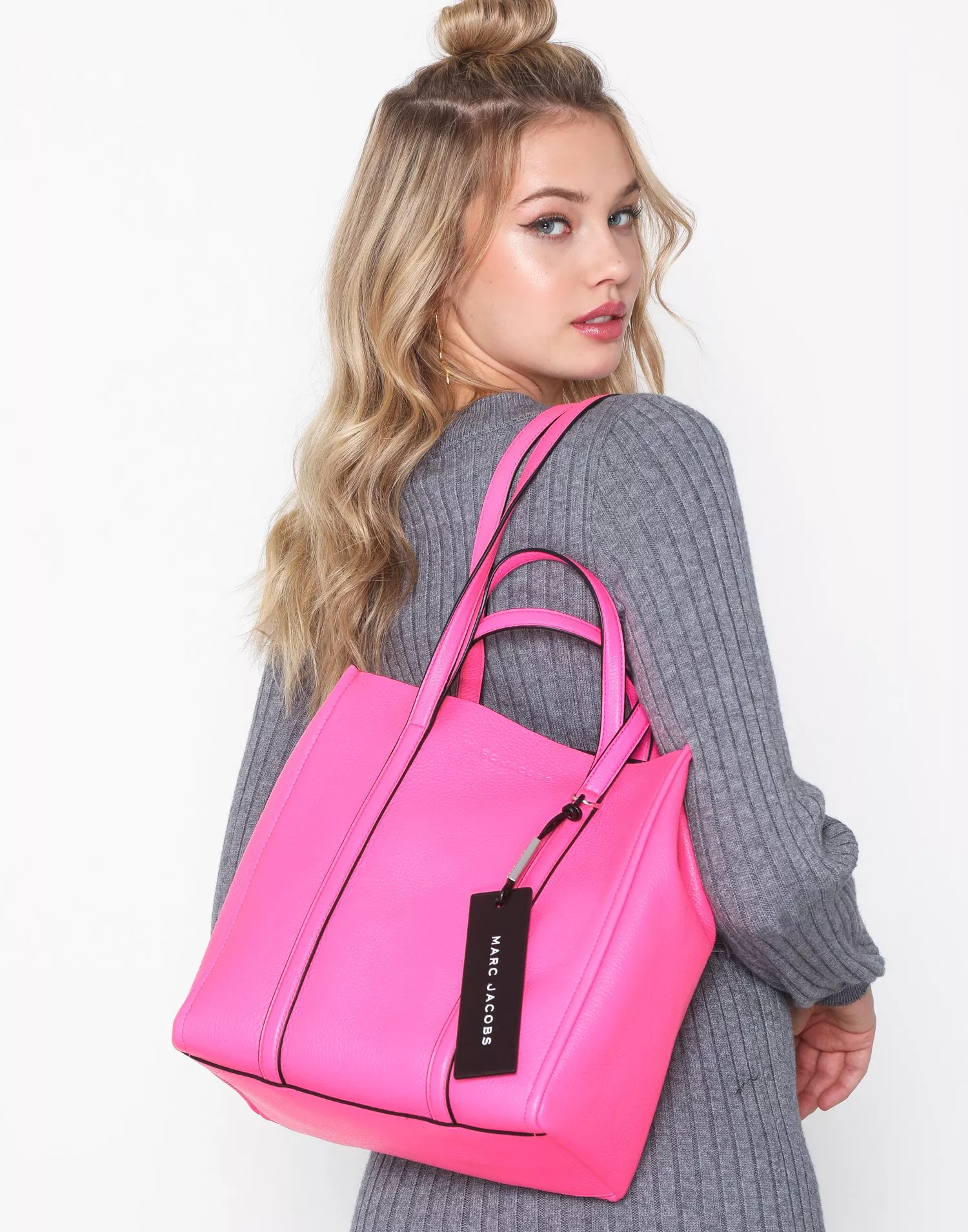 Buy Marc Jacobs THE TAG TOTE 27 - Light Pink | Nelly.com