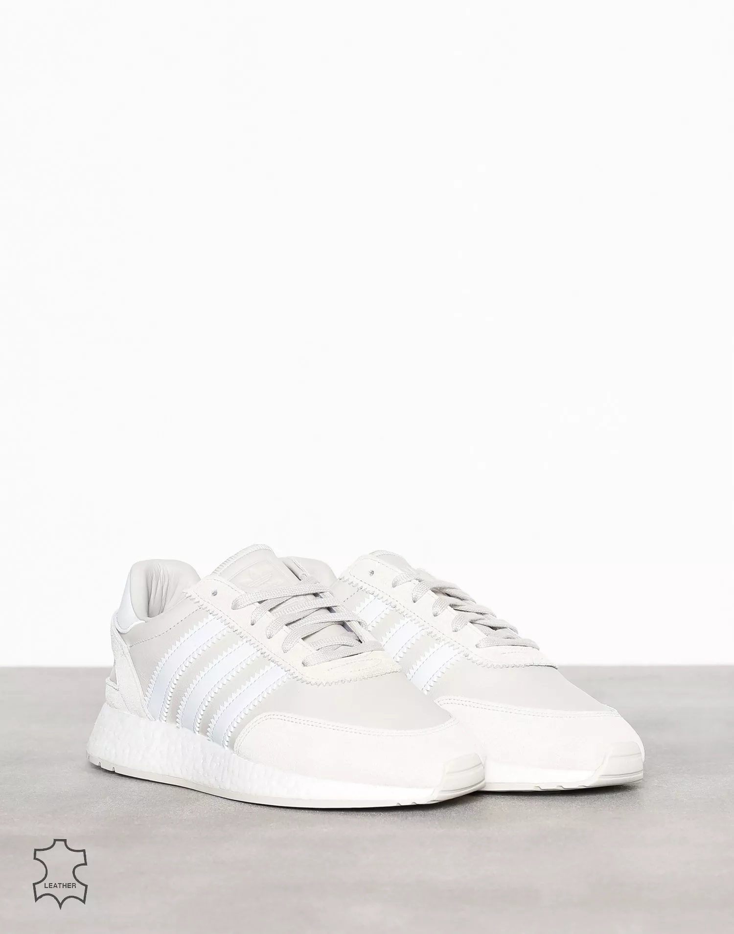 Adidas originals clearance i-5923 leather trainers