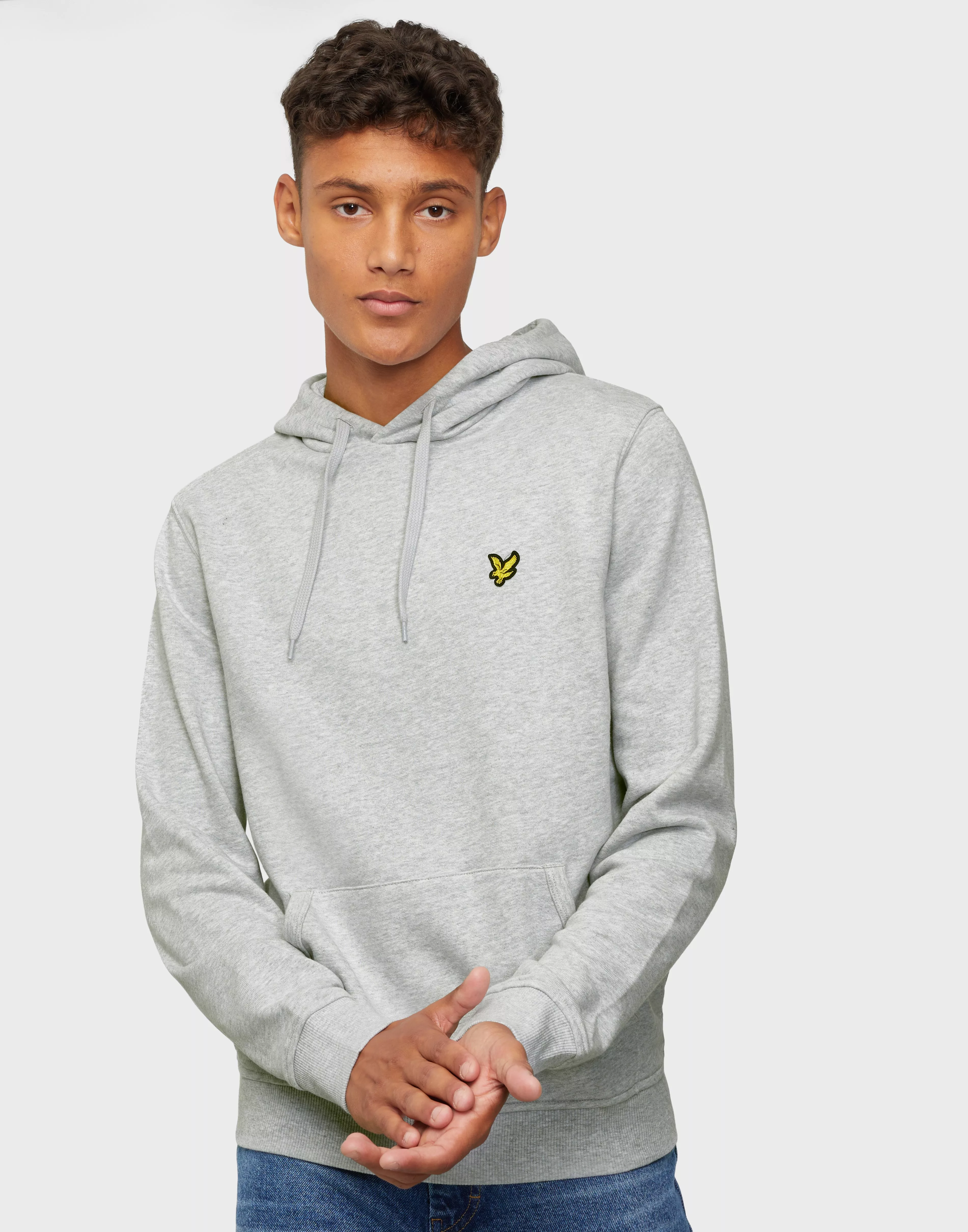 Lyle and outlet scott hoodie vit