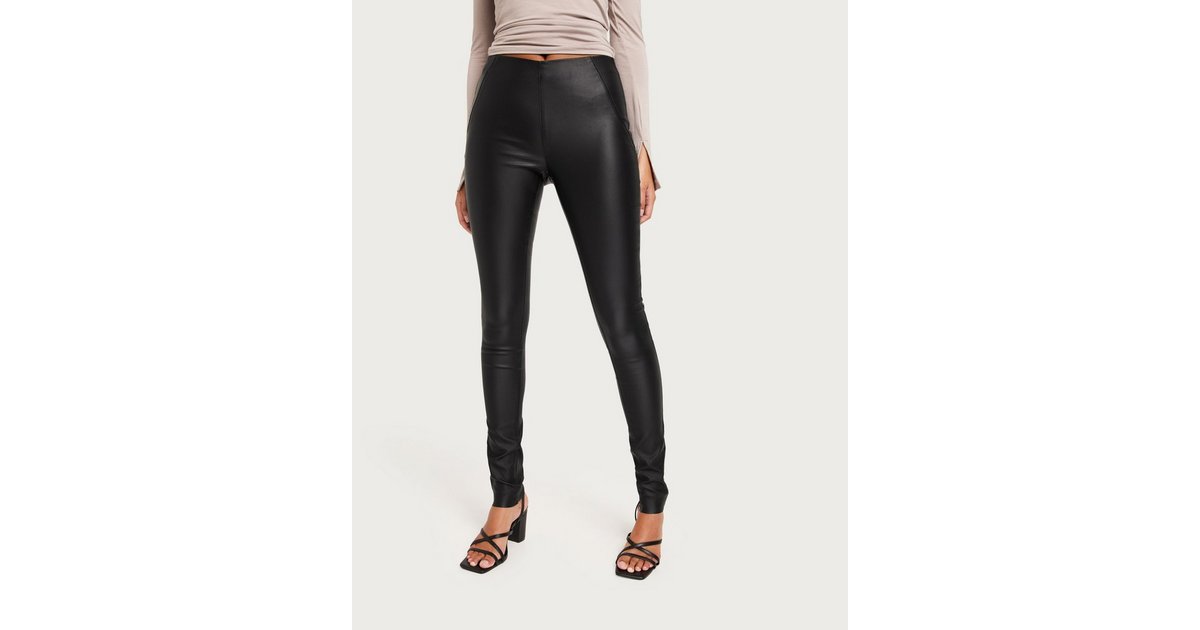 Ladies Pleather Pants - JAM Clothing