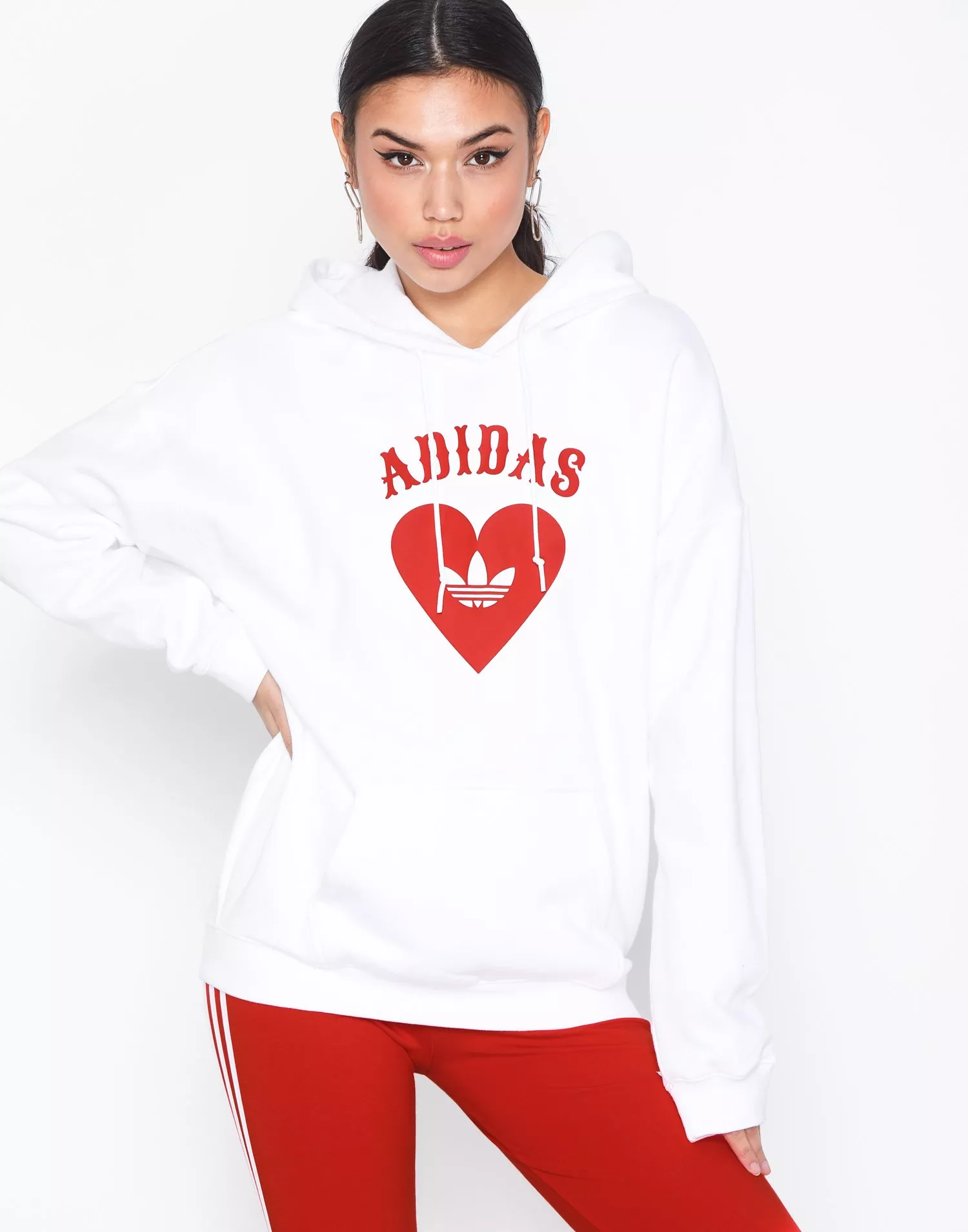 Adidas 2025 heart hoodie