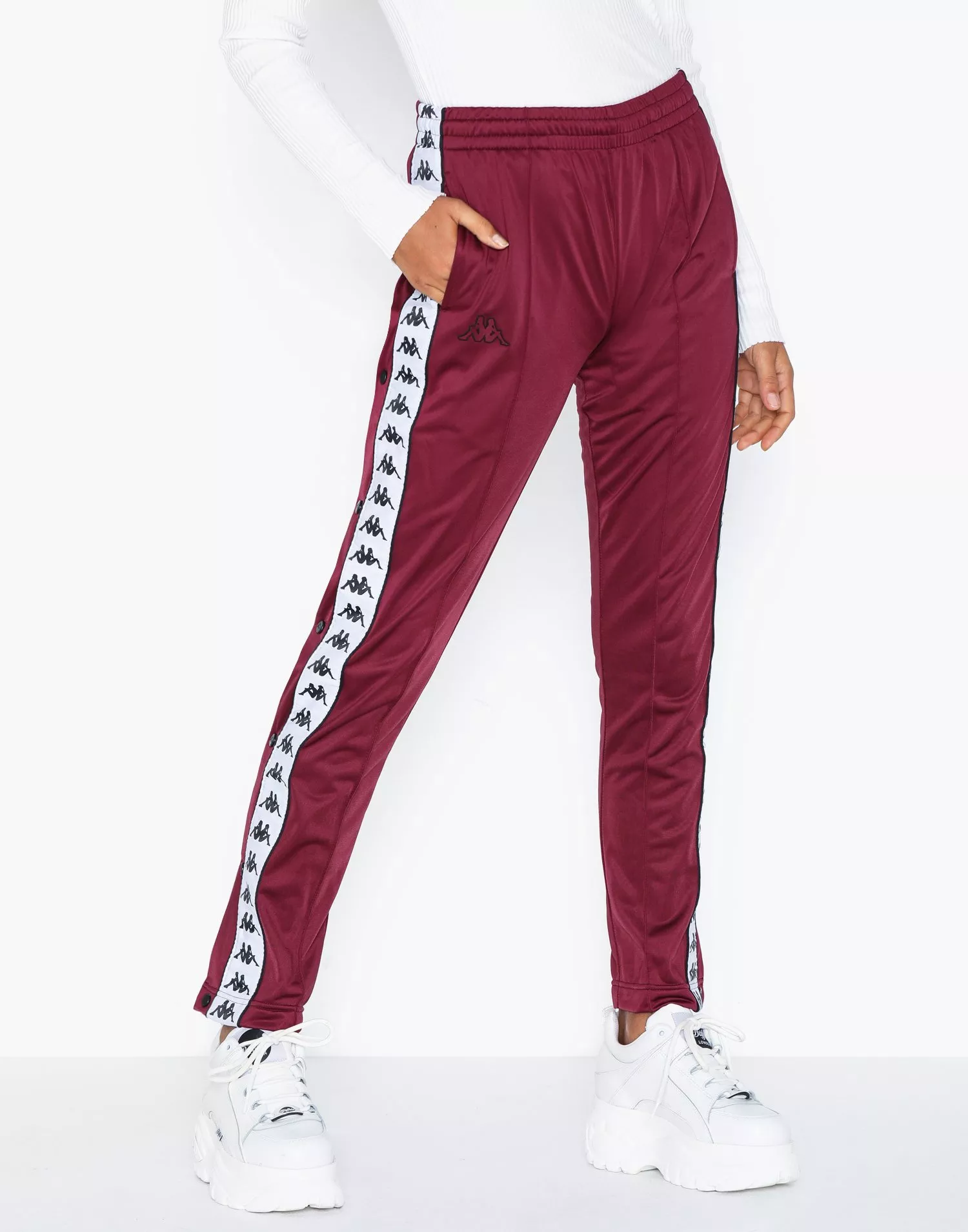 infrastruktur Åben forfader Buy KAPPA Pants, Astoria Snap Banda - Multicolour | Nelly.com