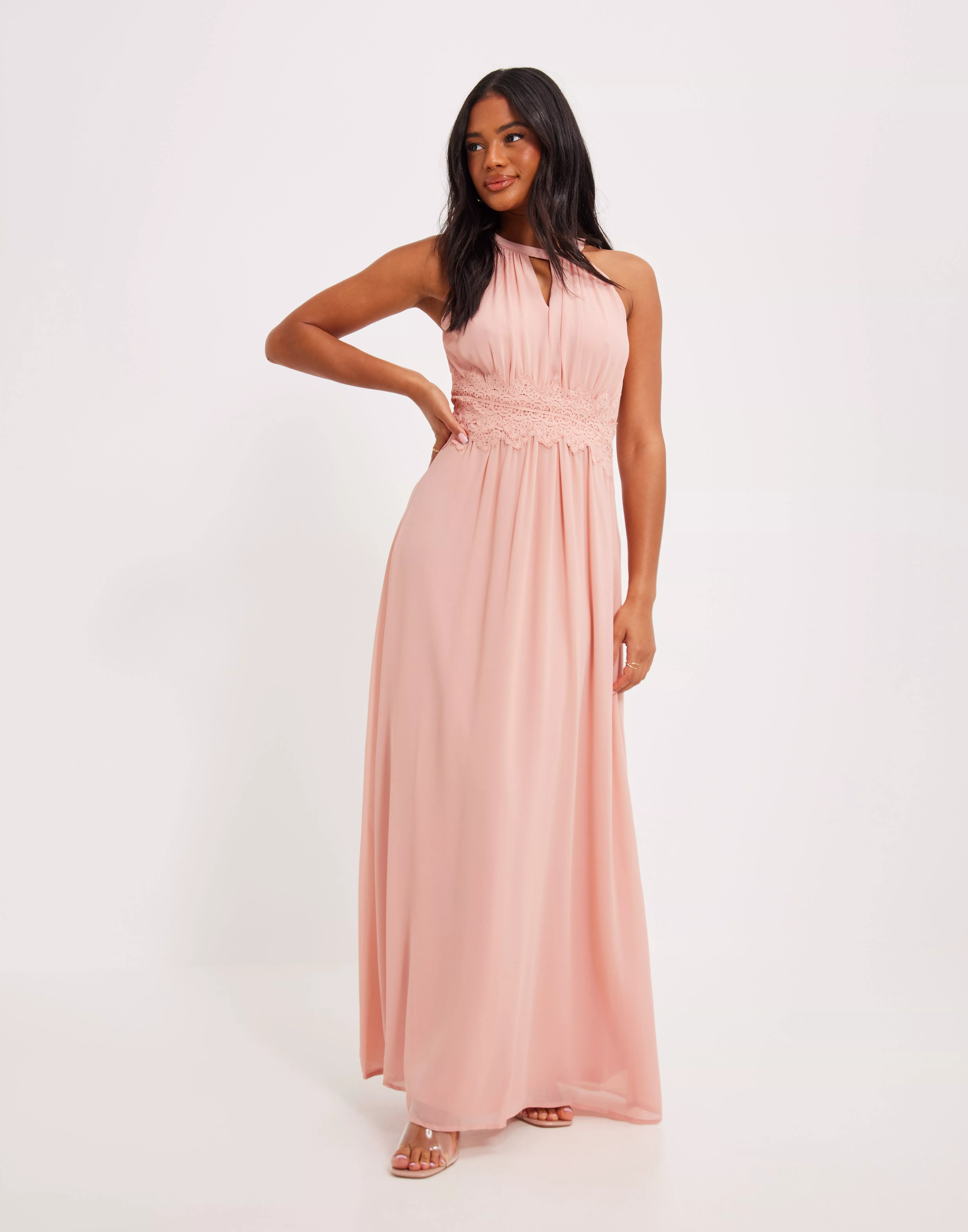 VIMILINA HALTERNECK MAXI DRESS SU