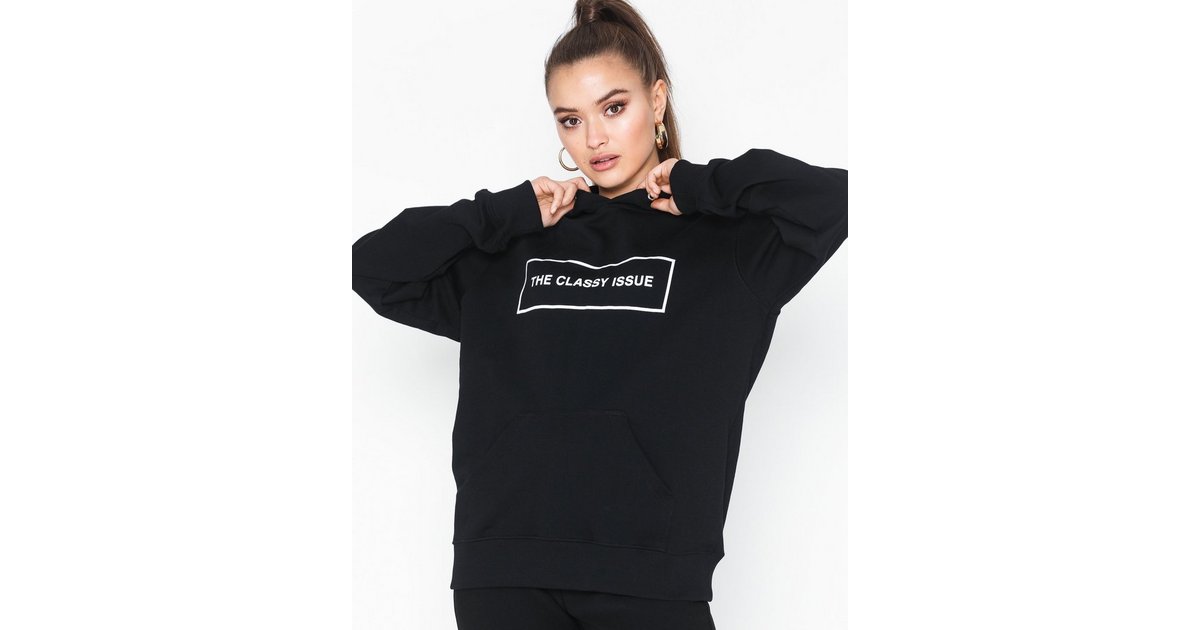 Buy THE CLASSY ISSUE Classic Hoodie Black Nelly