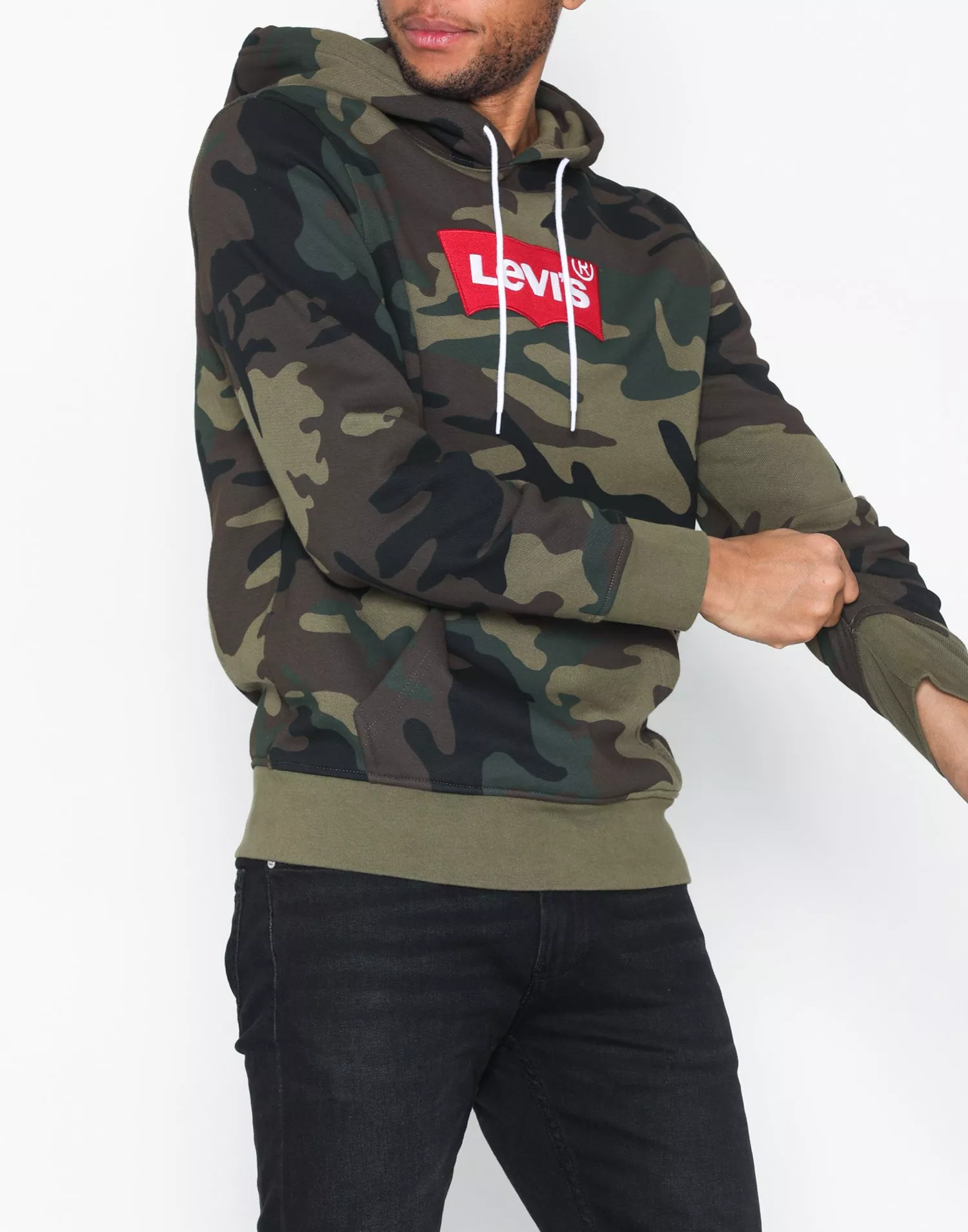 Camo hot sale levis hoodie