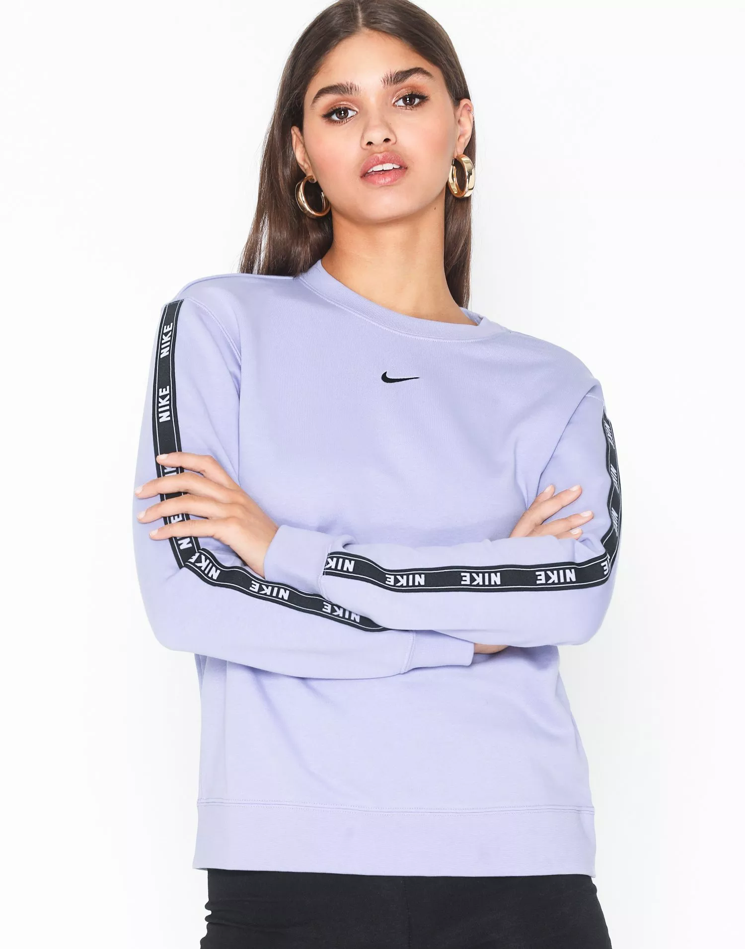 Nike taped outlet sweatshirt