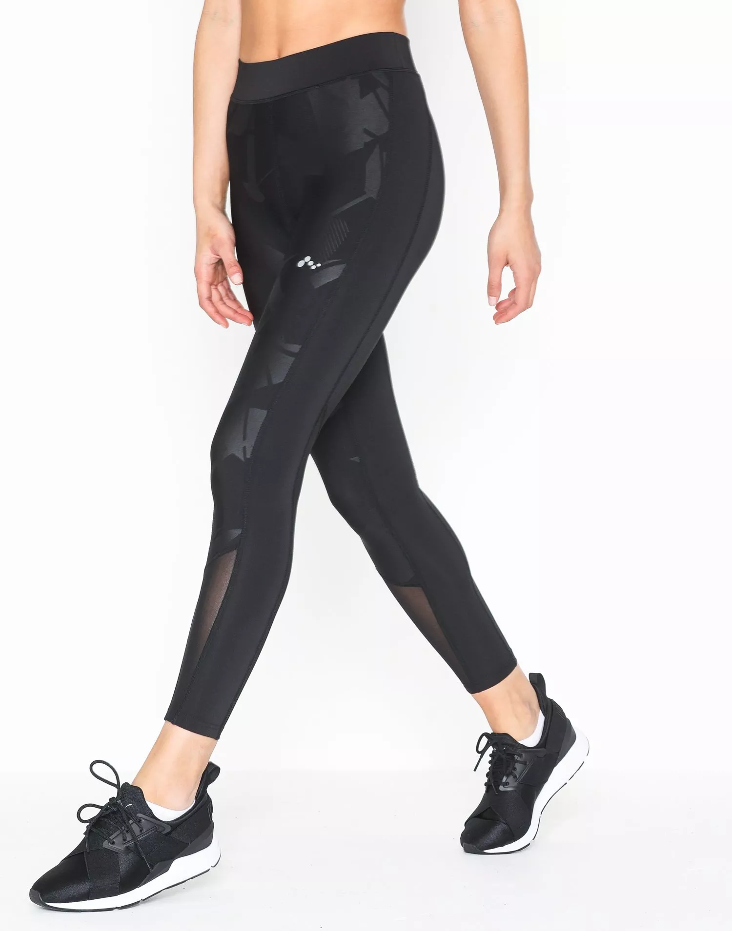 Buy Only Play ONPHYDRA AOP 7/8 TRAINING TIGHTS - Black