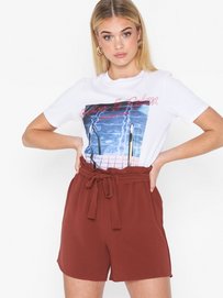 Only Onlturner Paper Bag Shorts WVN Noos Femme