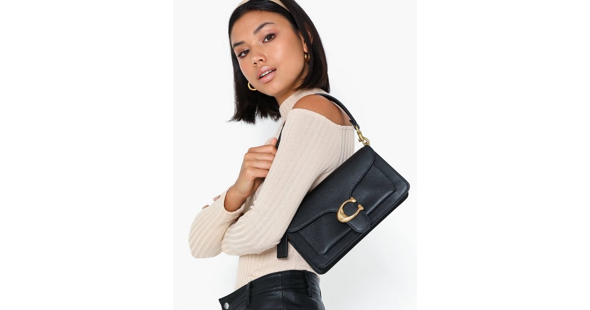 Coach tabby black discount bag