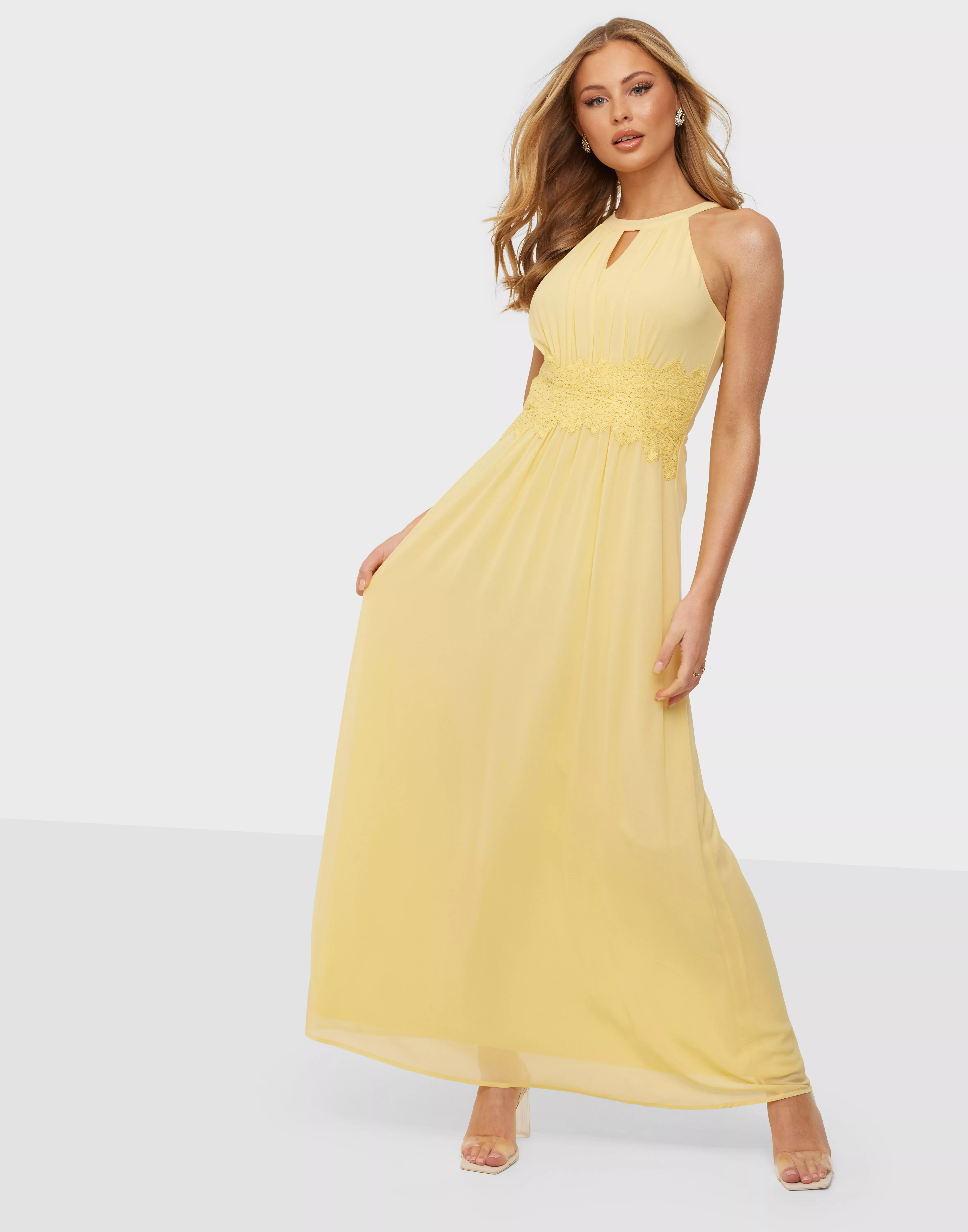 Vimilina halterneck 2024 maxi dress