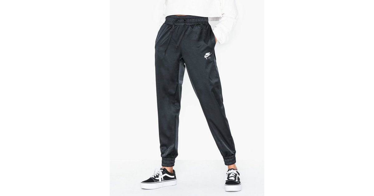 Nike Air Satin Track Pants Women's Size Small Black