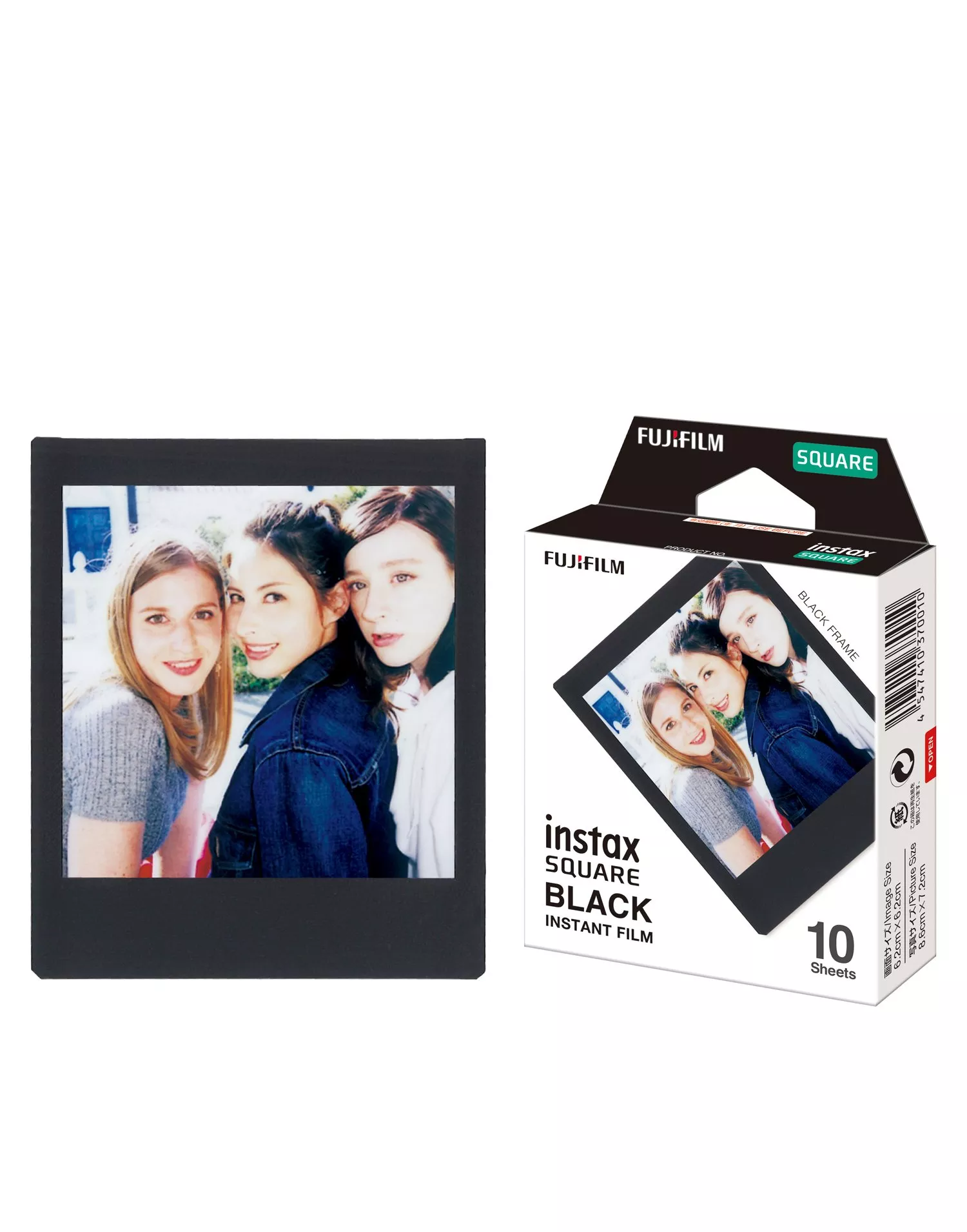 fujifilm instax square black