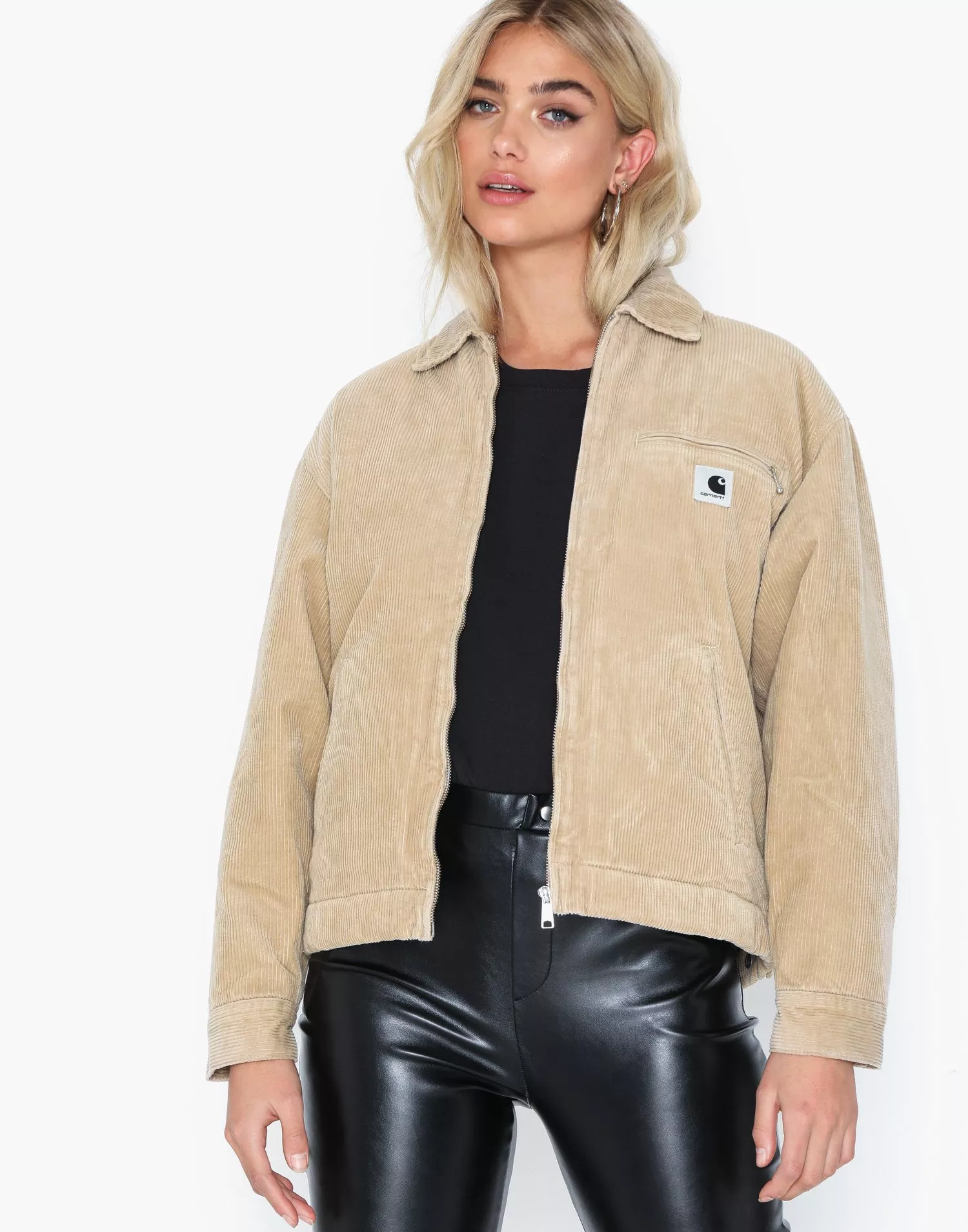 Buy Carhartt WIP W' Great Detroit Jacket - Grey | Nelly.com