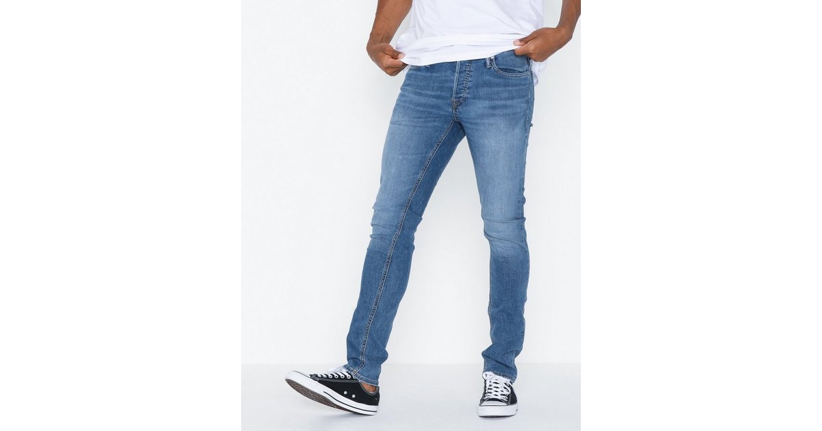 JJIGLENN JJORIGINAL AM 815 Slim fit jeans, Medium Blue