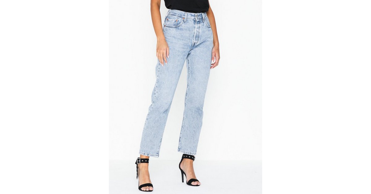 Buy Levi's 501 CROP MONTGOMERY BAKED - Indigo | Nelly.com