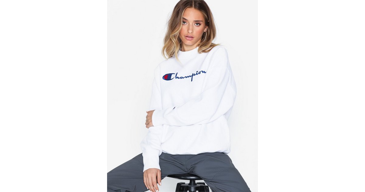 Champion jumper clearance white womens