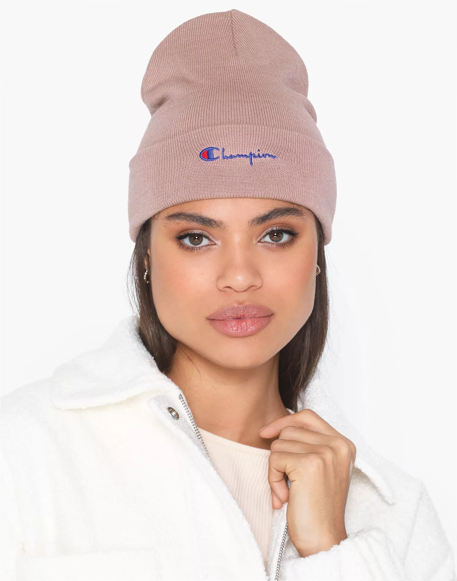 Pink store champion beanie