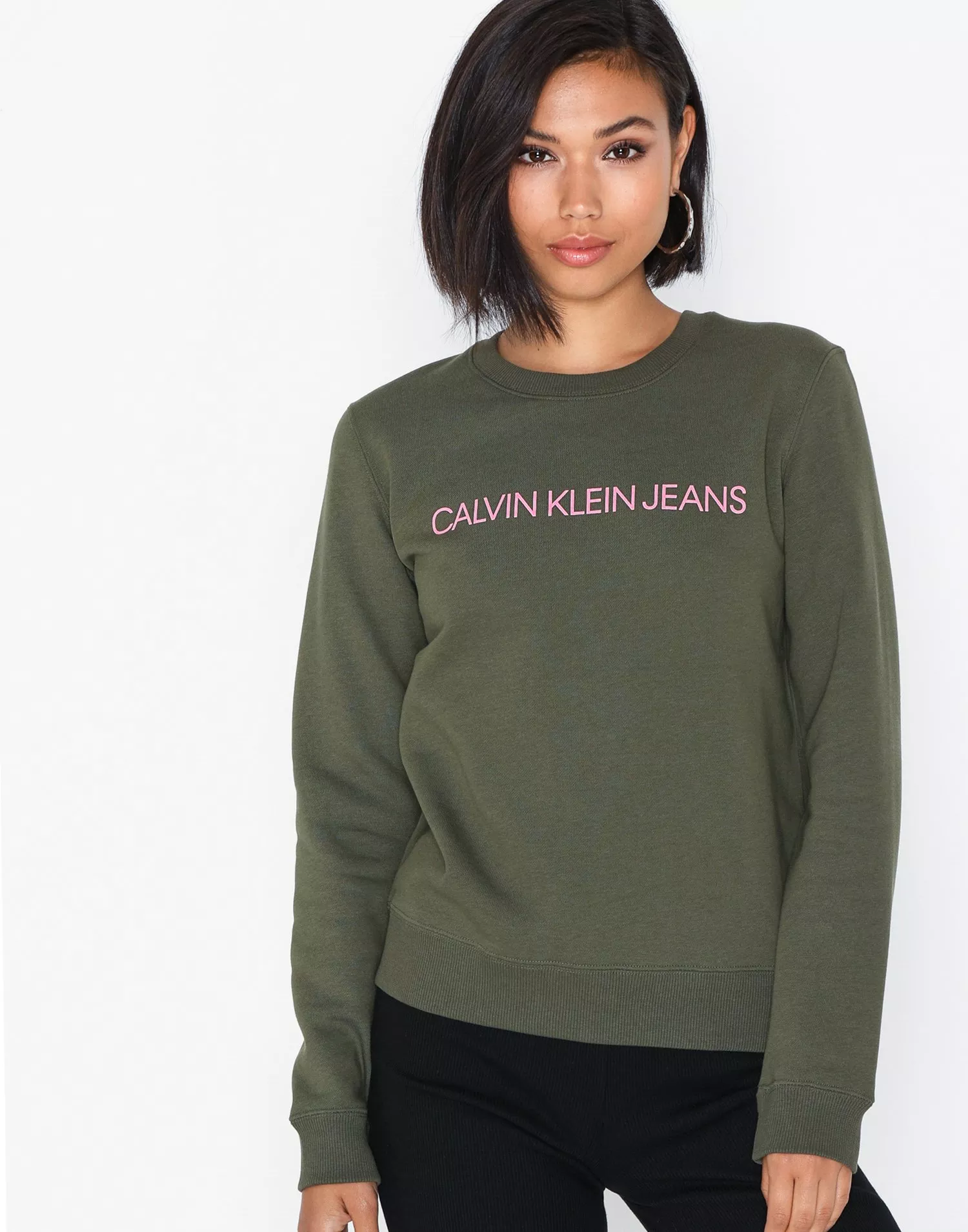 Calvin klein institutional on sale regular crew neck