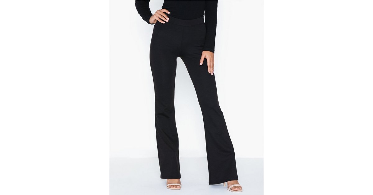 Buy Only ONLFEVER FLAIRED JRS Black PANTS 