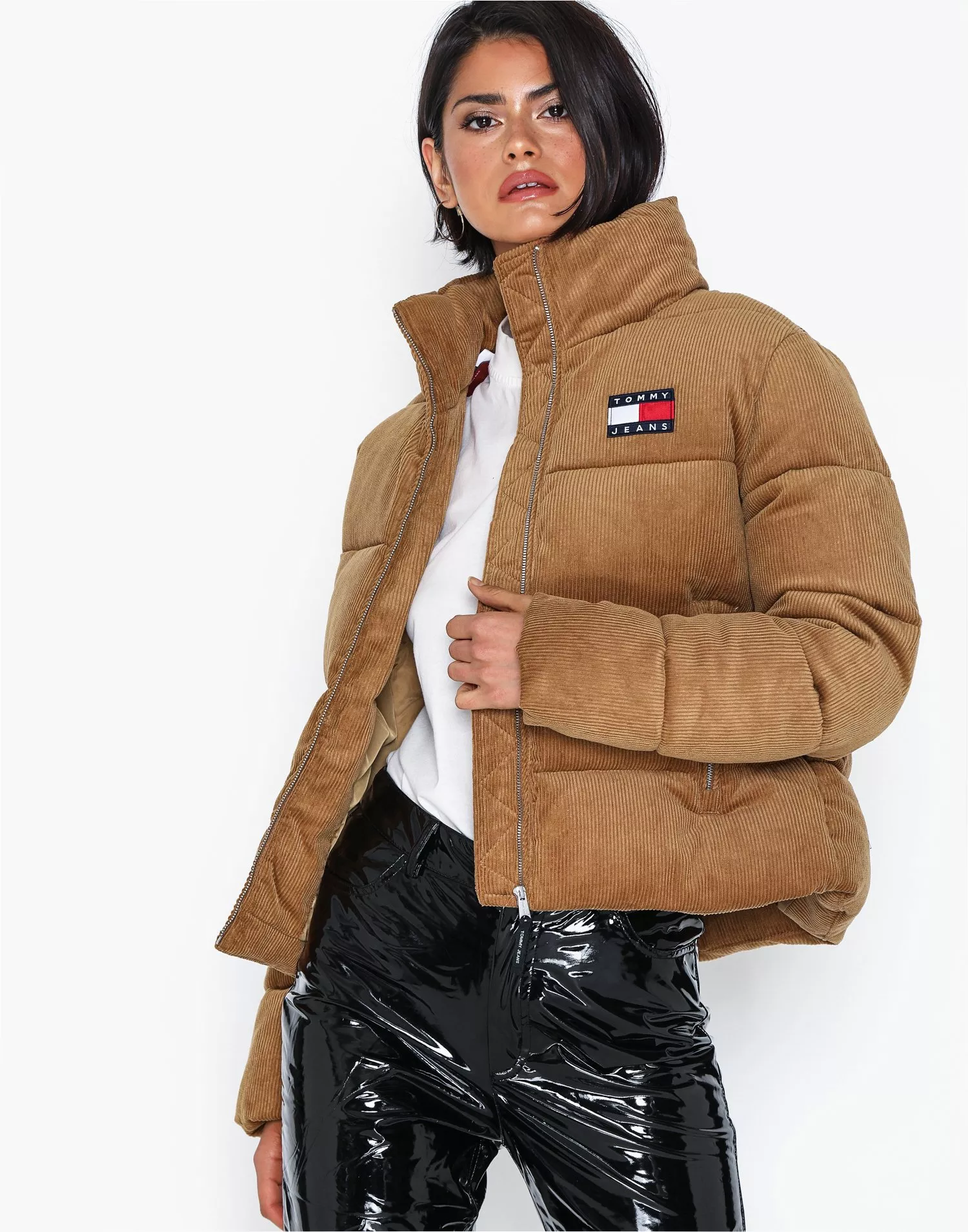 Tommy jeans cord padded outlet jacket