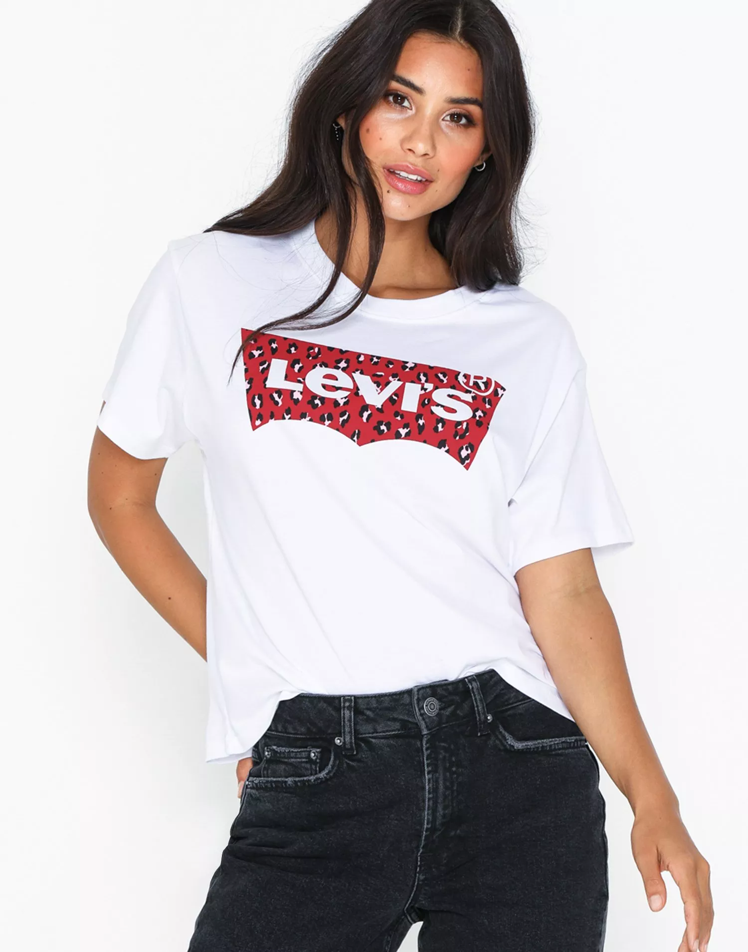 Buy Levi's GRAPHIC TEE HSMK LEOPA - White |
