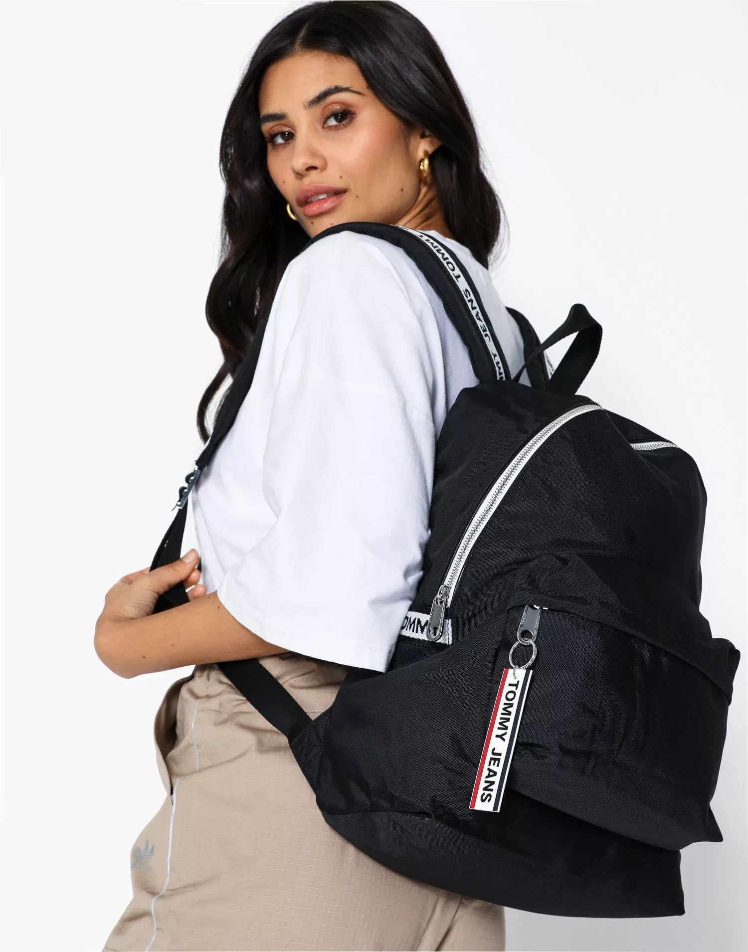 Tommy jeans discount logo tape backpack