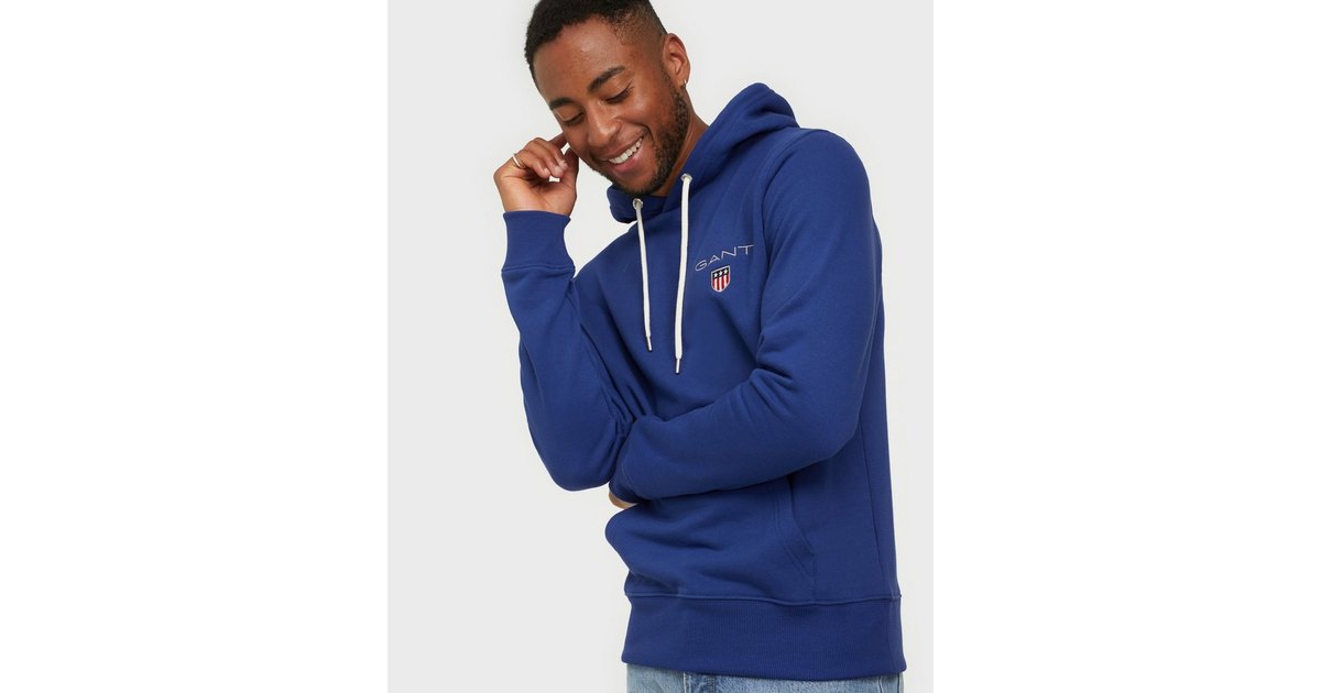 Gant shop hoodie navy