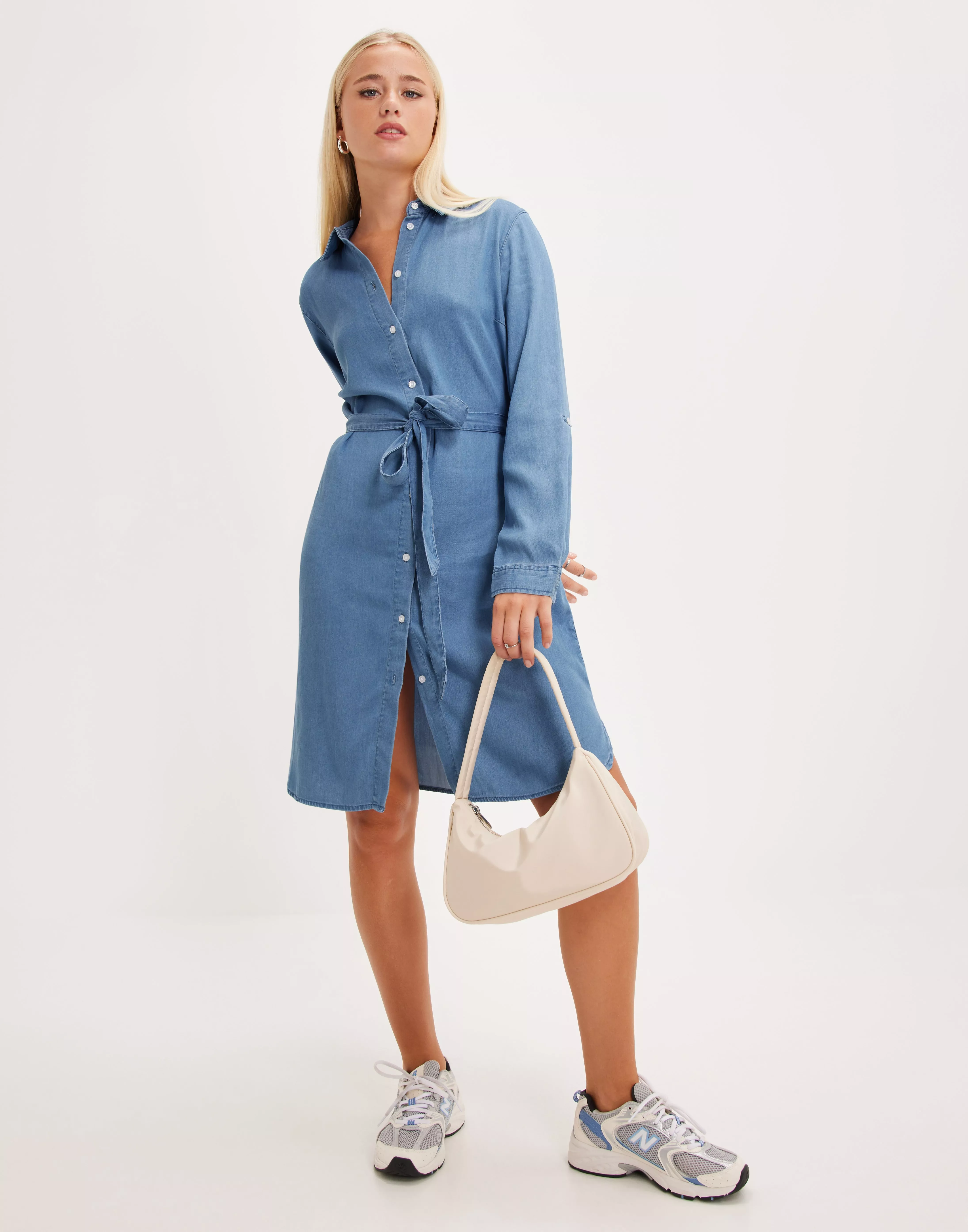 Vila hot sale denim dress