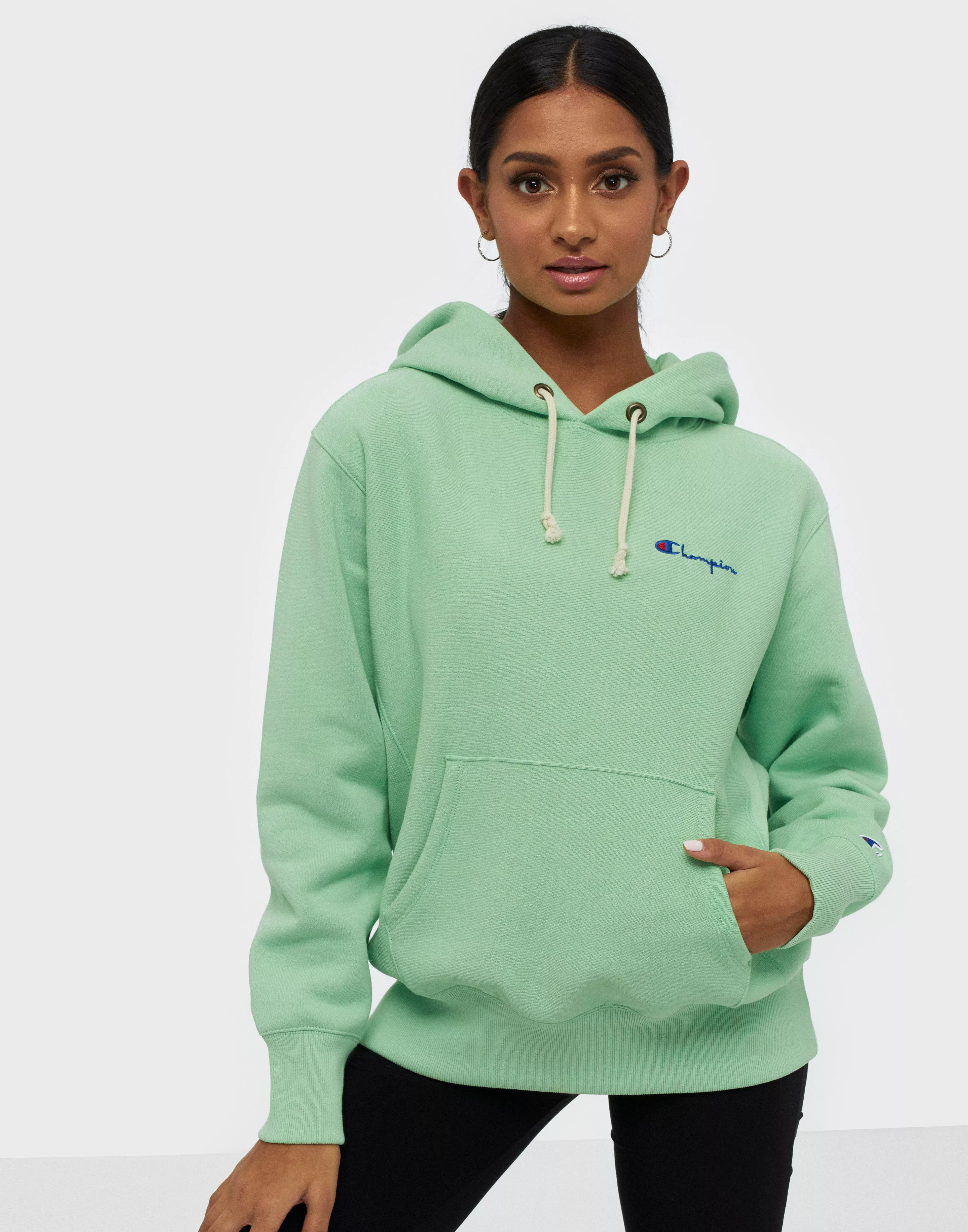 Mint green champion sweatshirt online