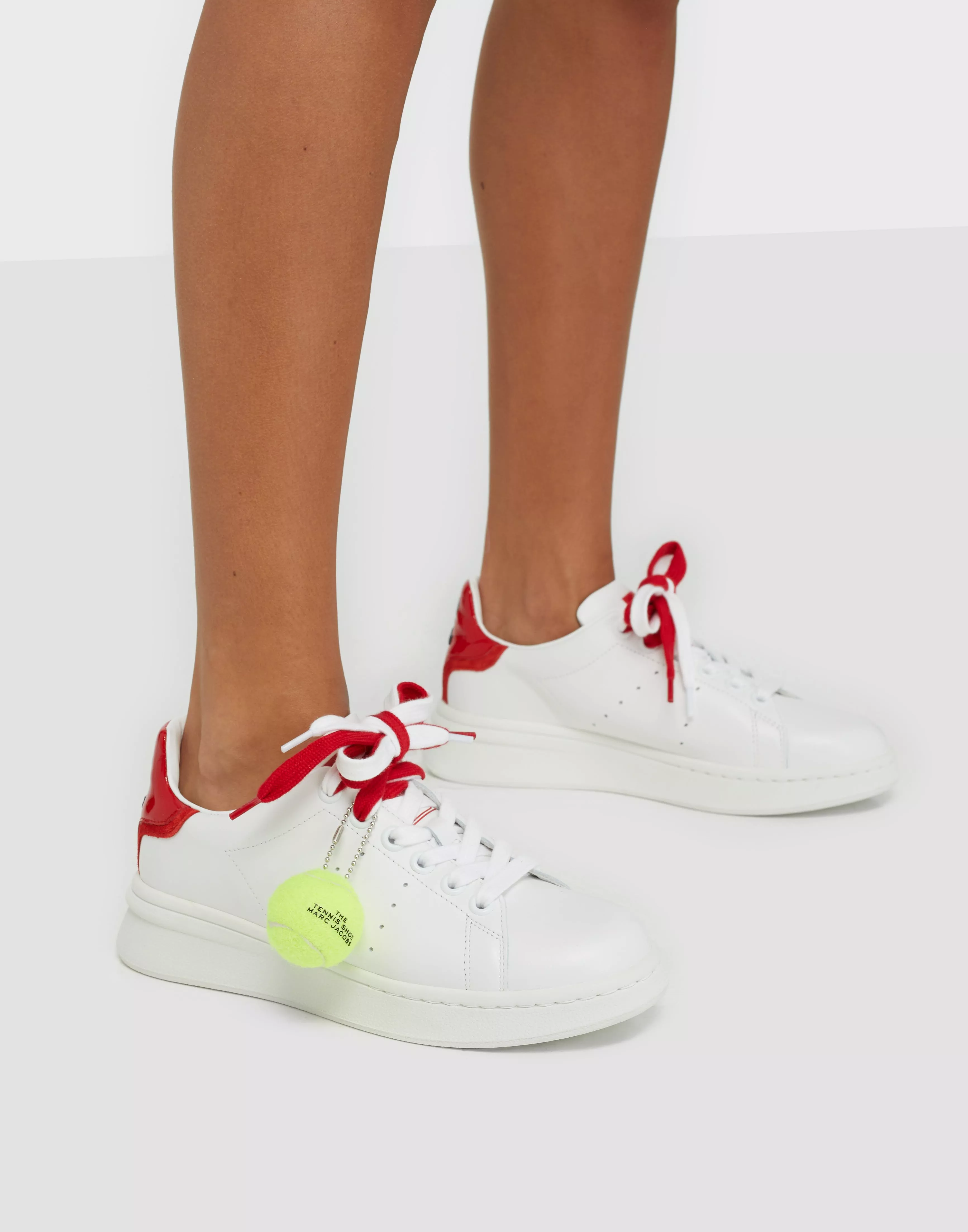 Buy Marc Jacobs The Tennis Shoe White/Red