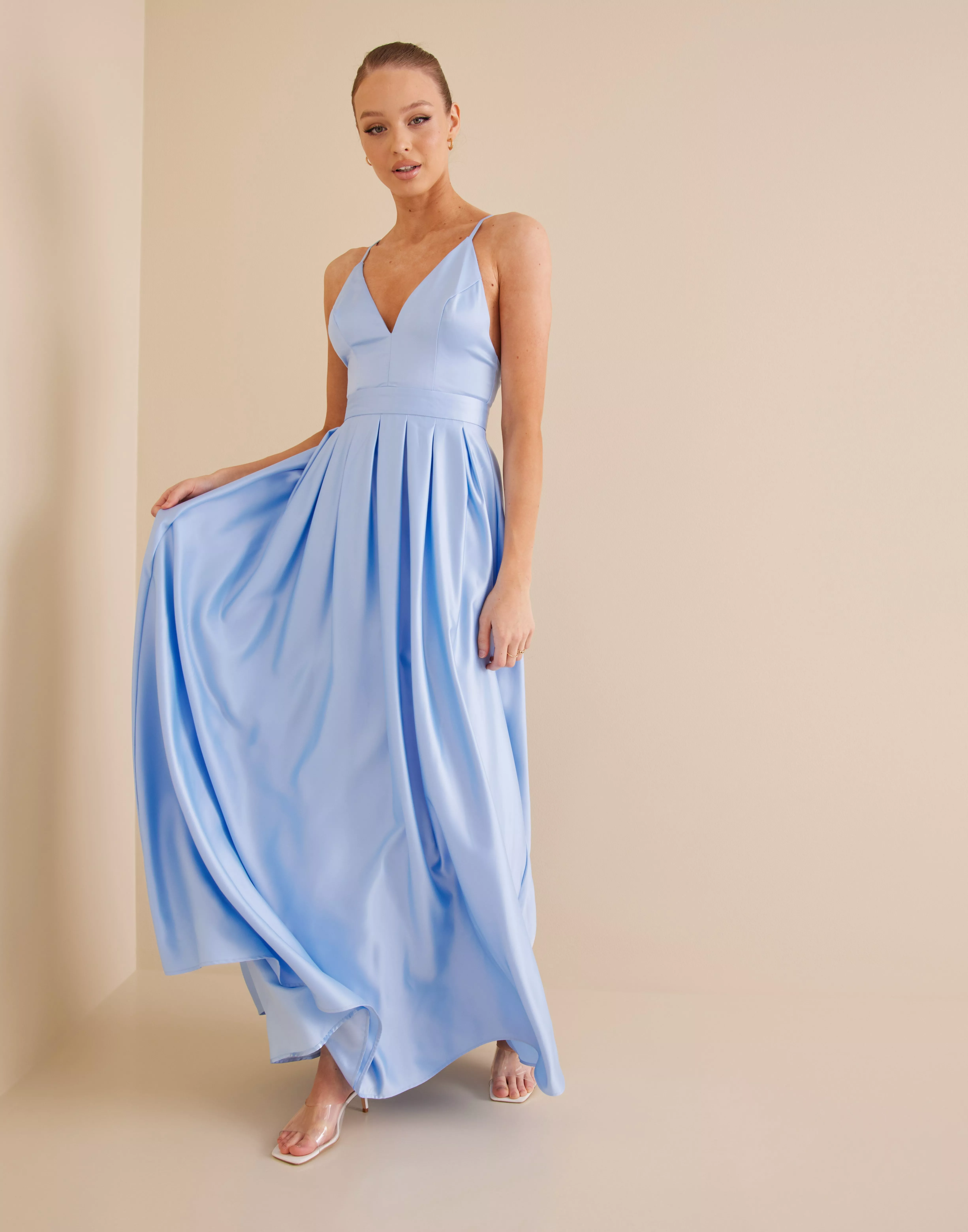 Nelly Fabulous Ball Gown - Lyseblå | Nelly.com