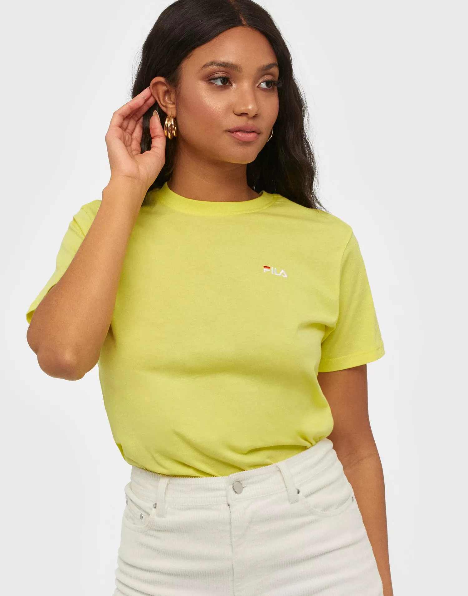 Fila women's outlet yellow top