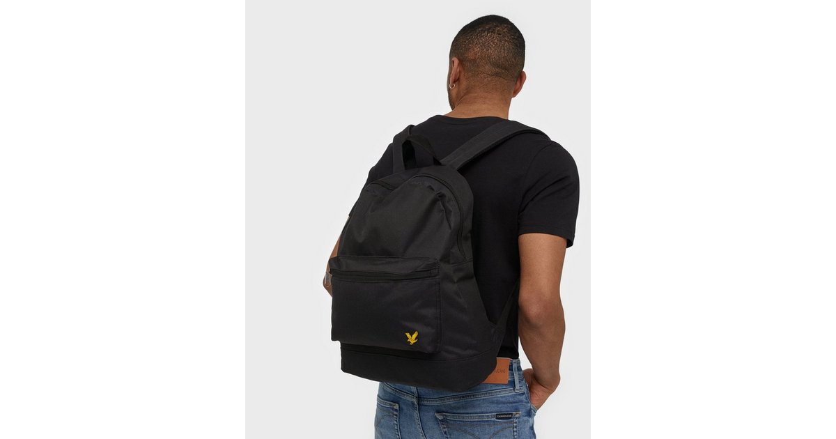 Lyle and scott hot sale black backpack