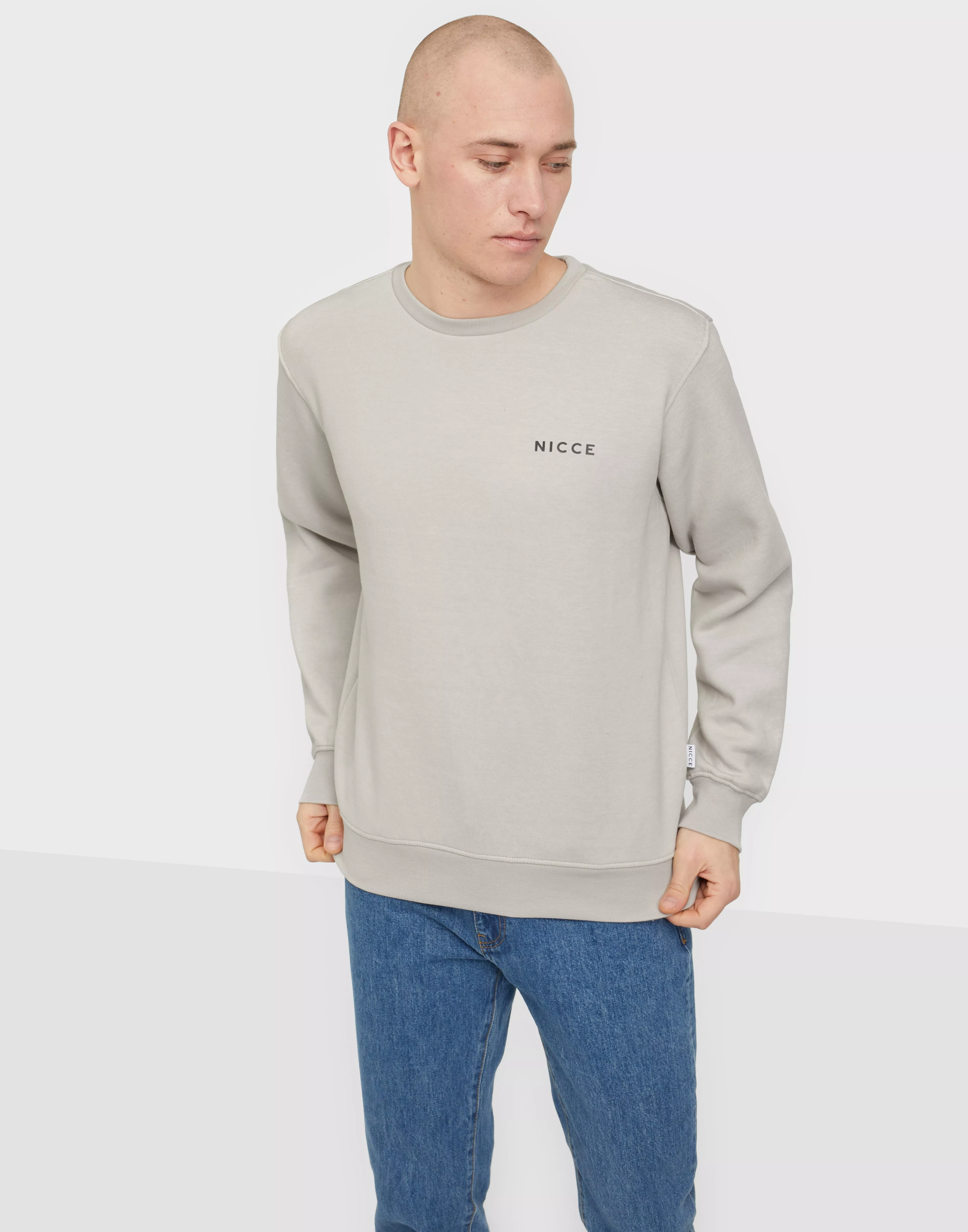 Nicce sweatshirt outlet grey