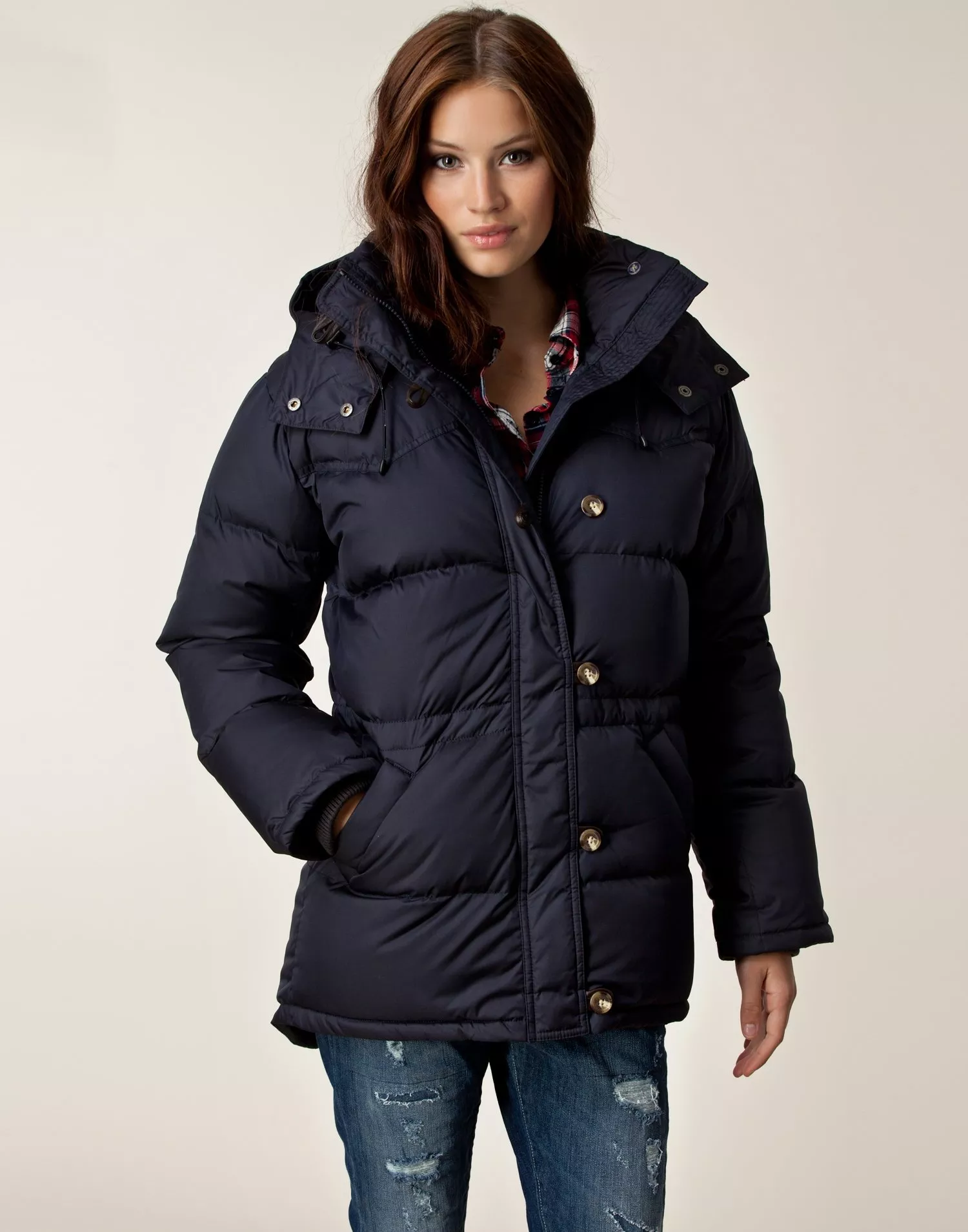 Boomerang alexandra store down jacket black